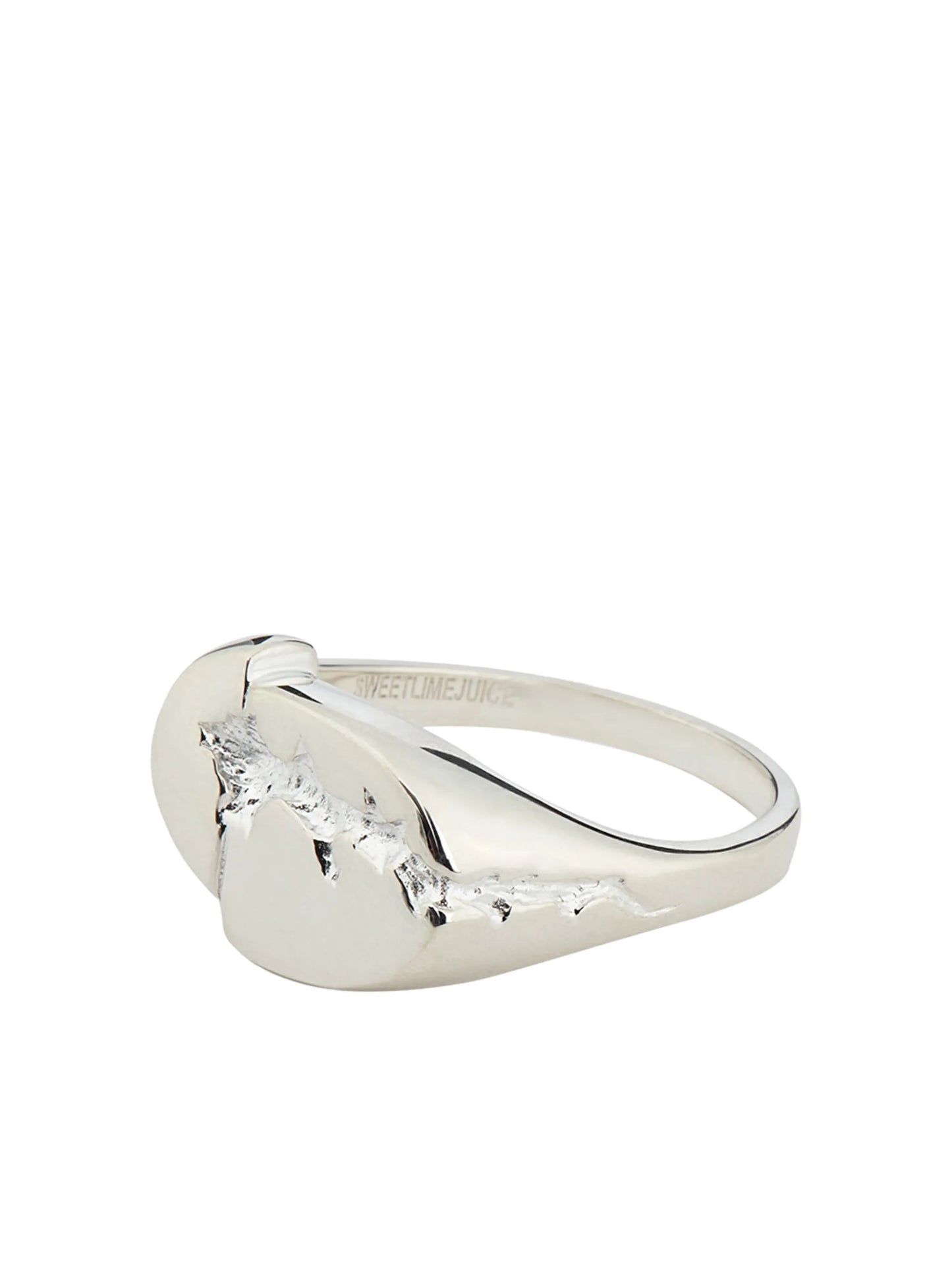 sterling silver signet ring