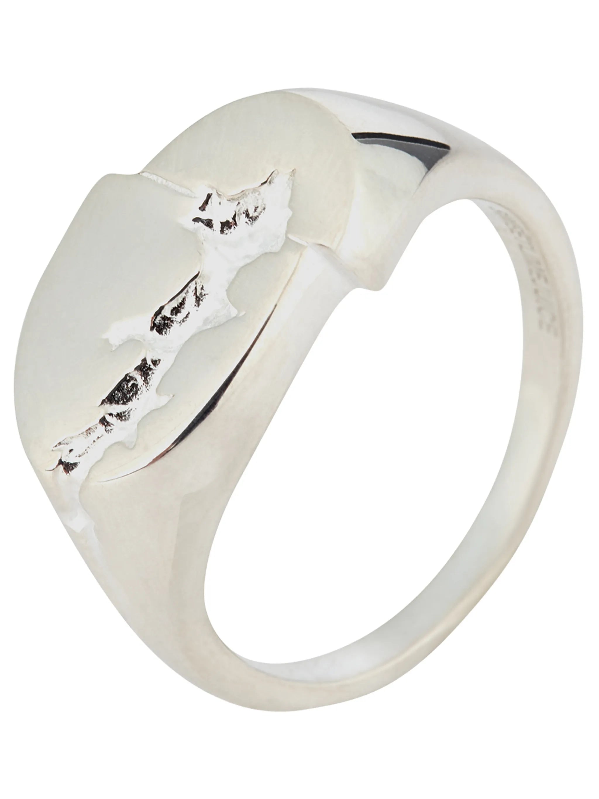 sterling silver signet ring