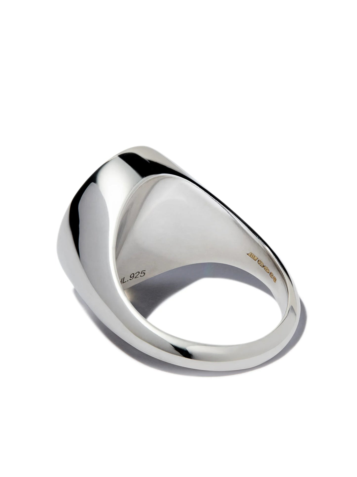 oval topaz signet ring