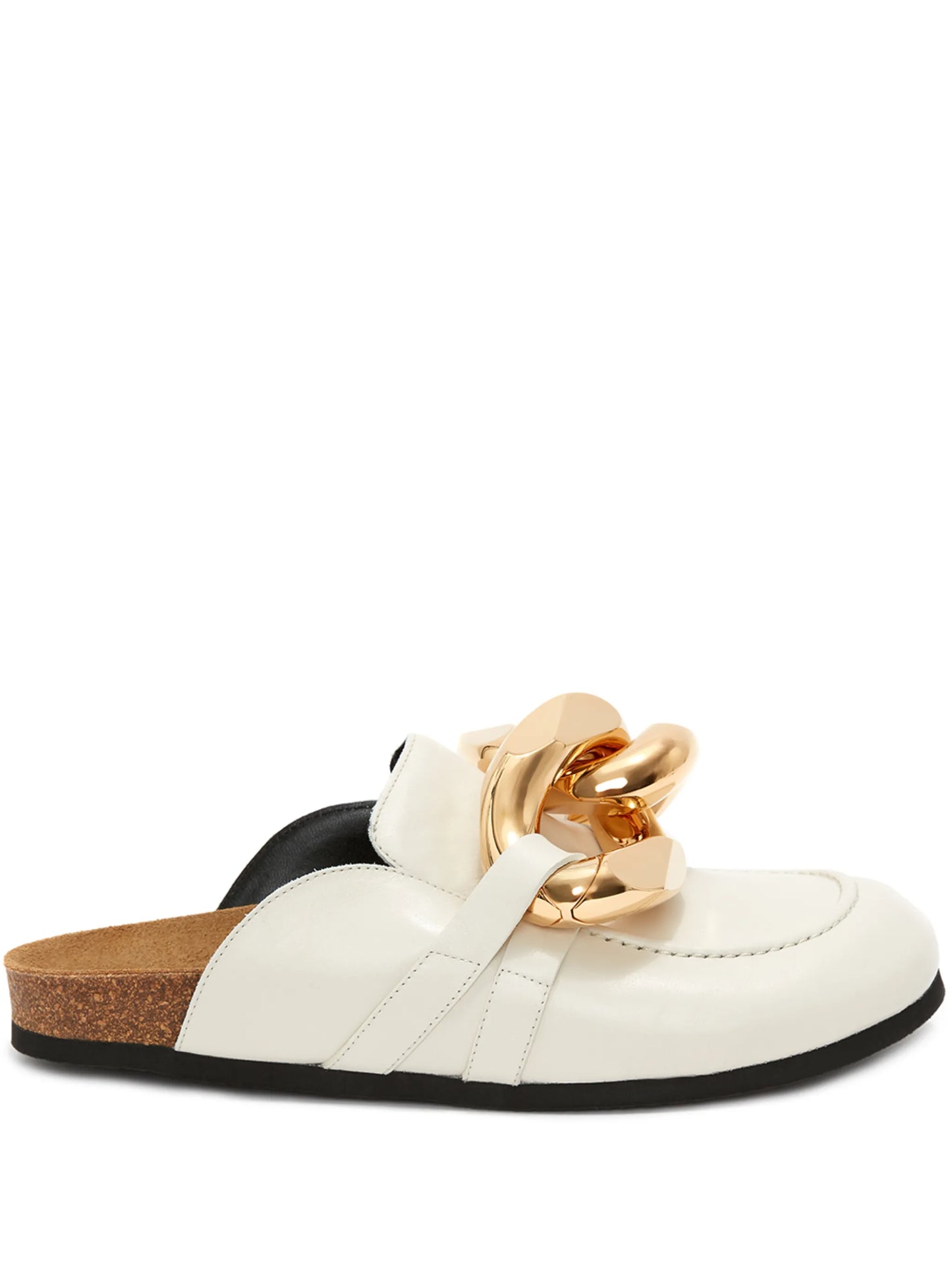 Chain loafer mules