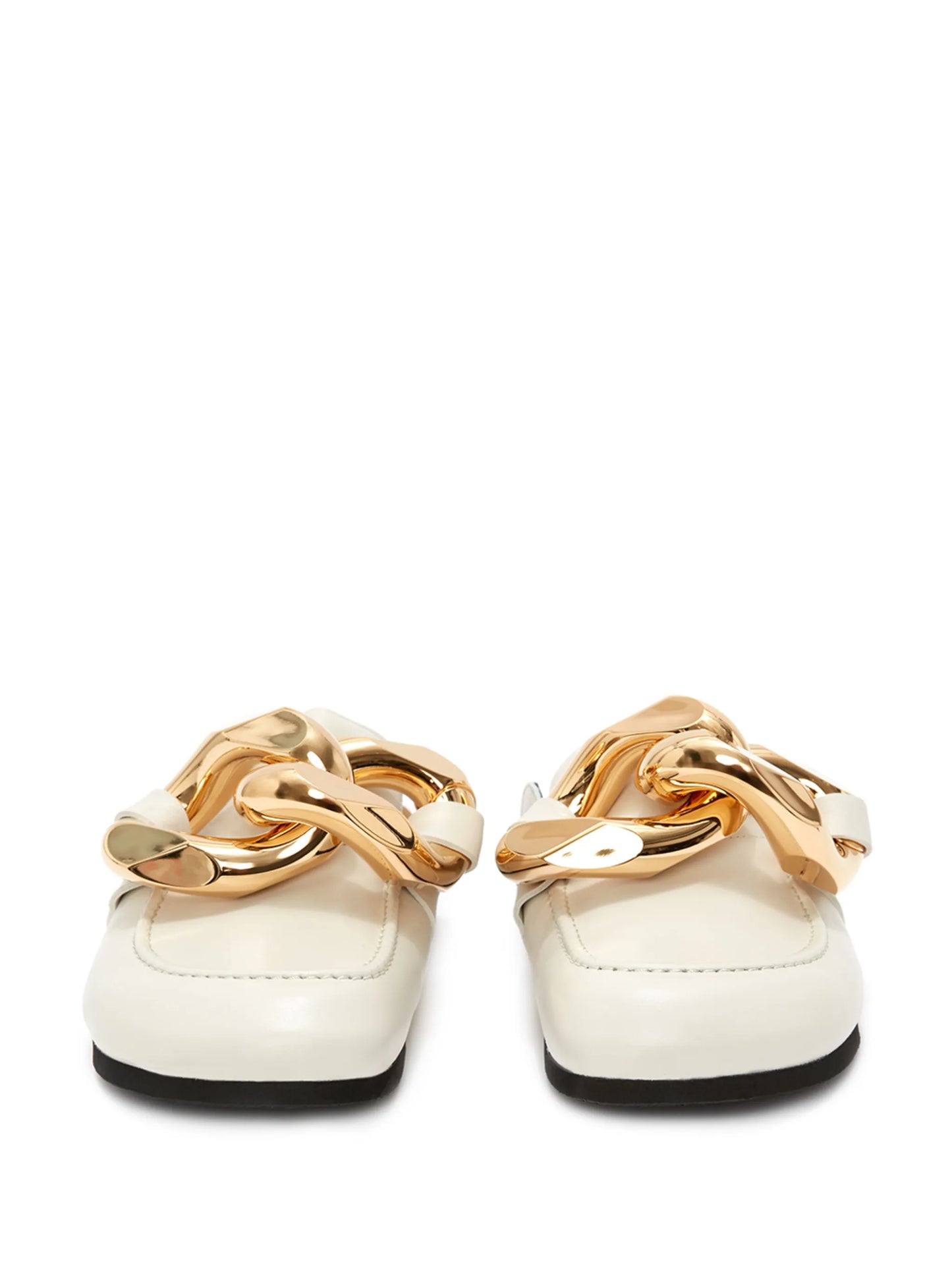 Chain loafer mules