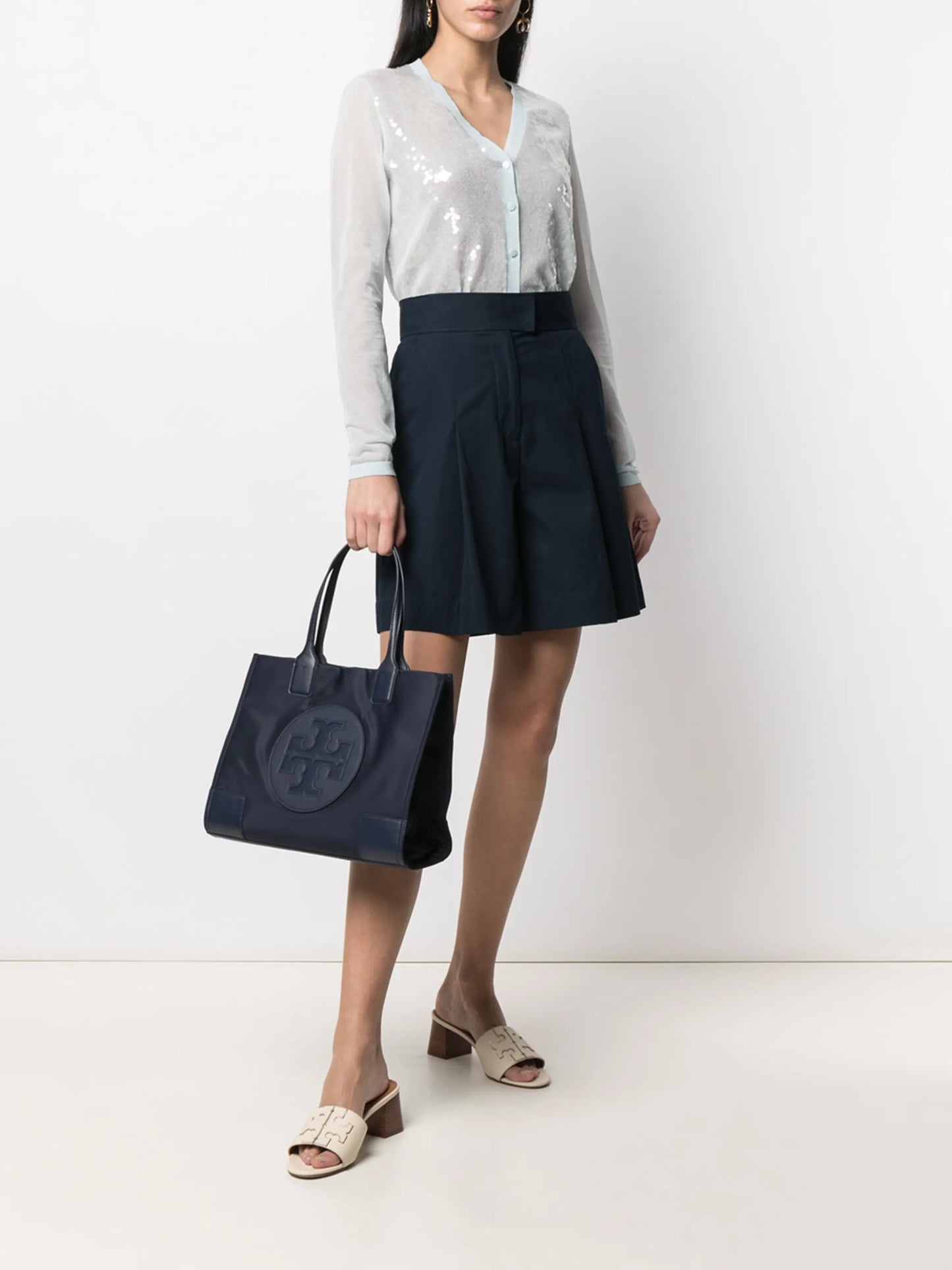 Ella leather tote bag