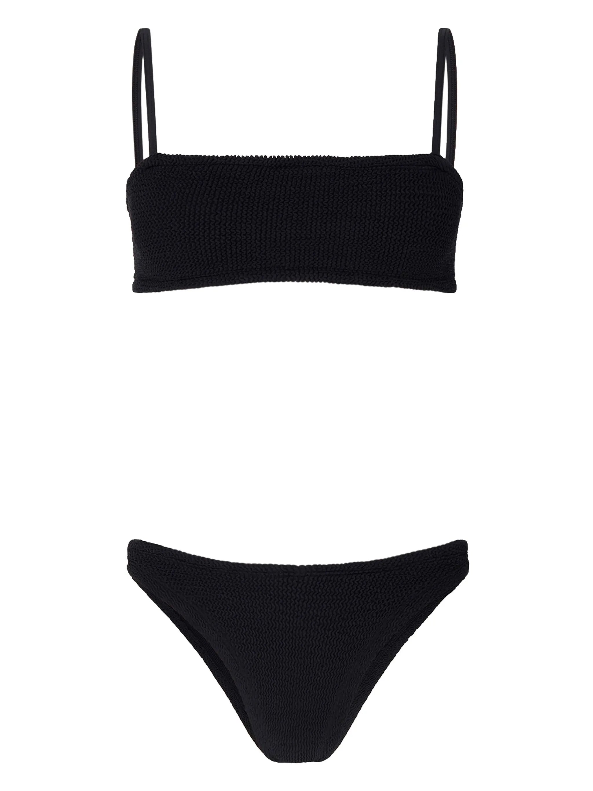 knitted bandeau bikini