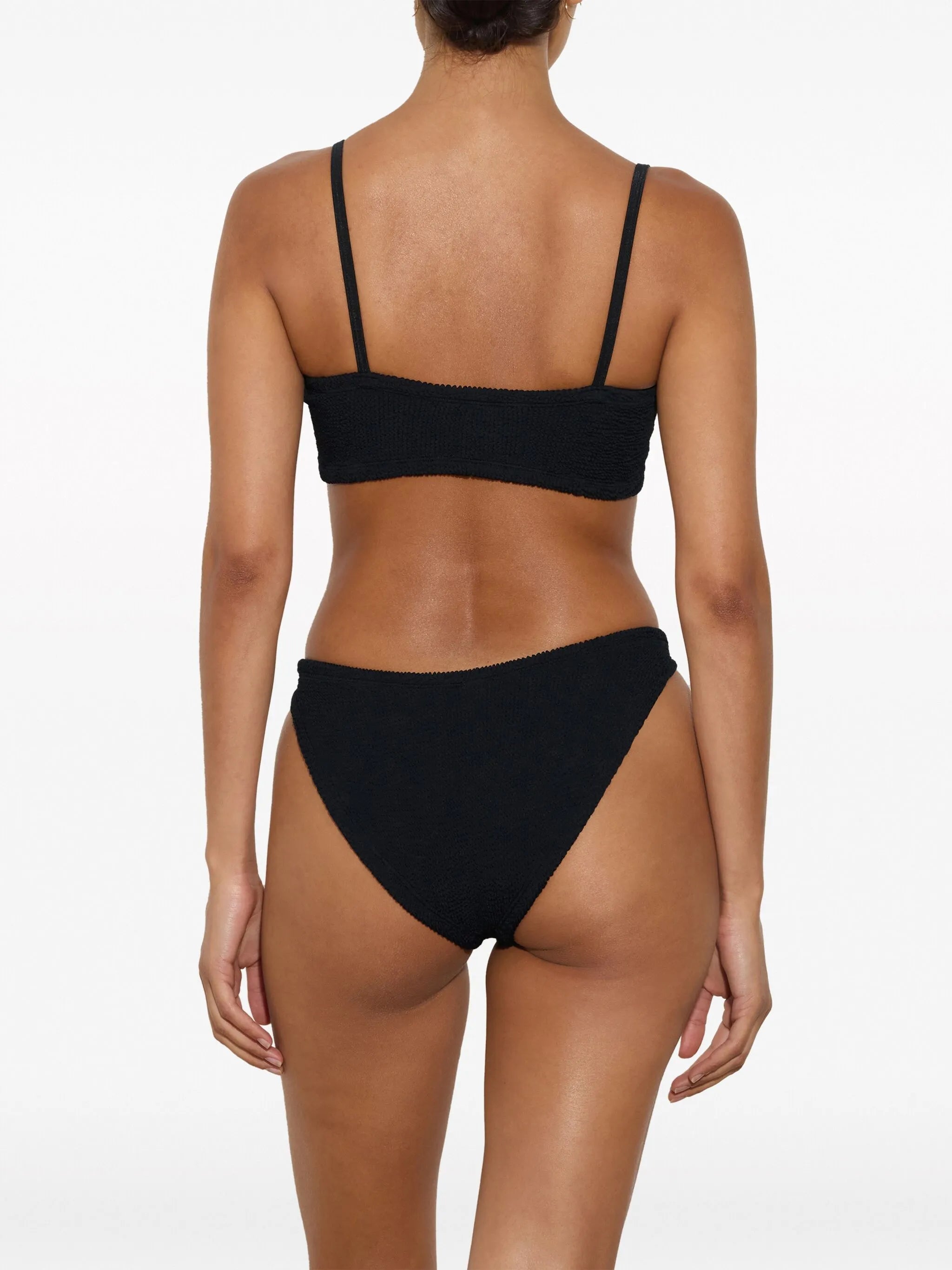 knitted bandeau bikini