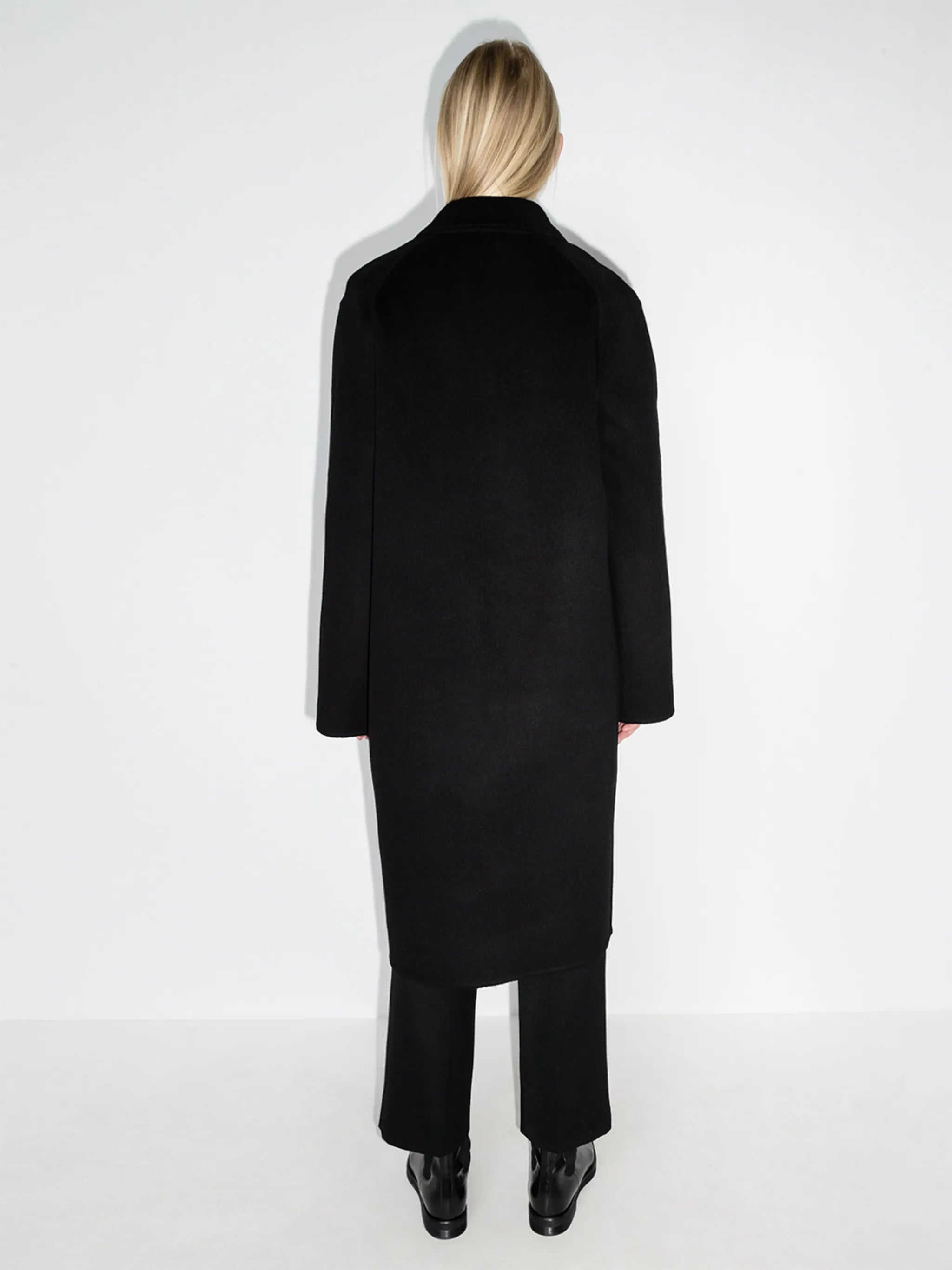 Caia single-breasted coat