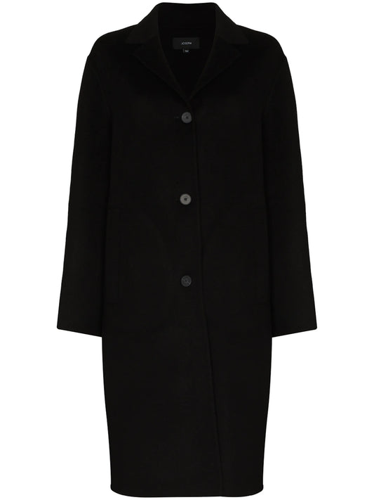 Caia single-breasted coat