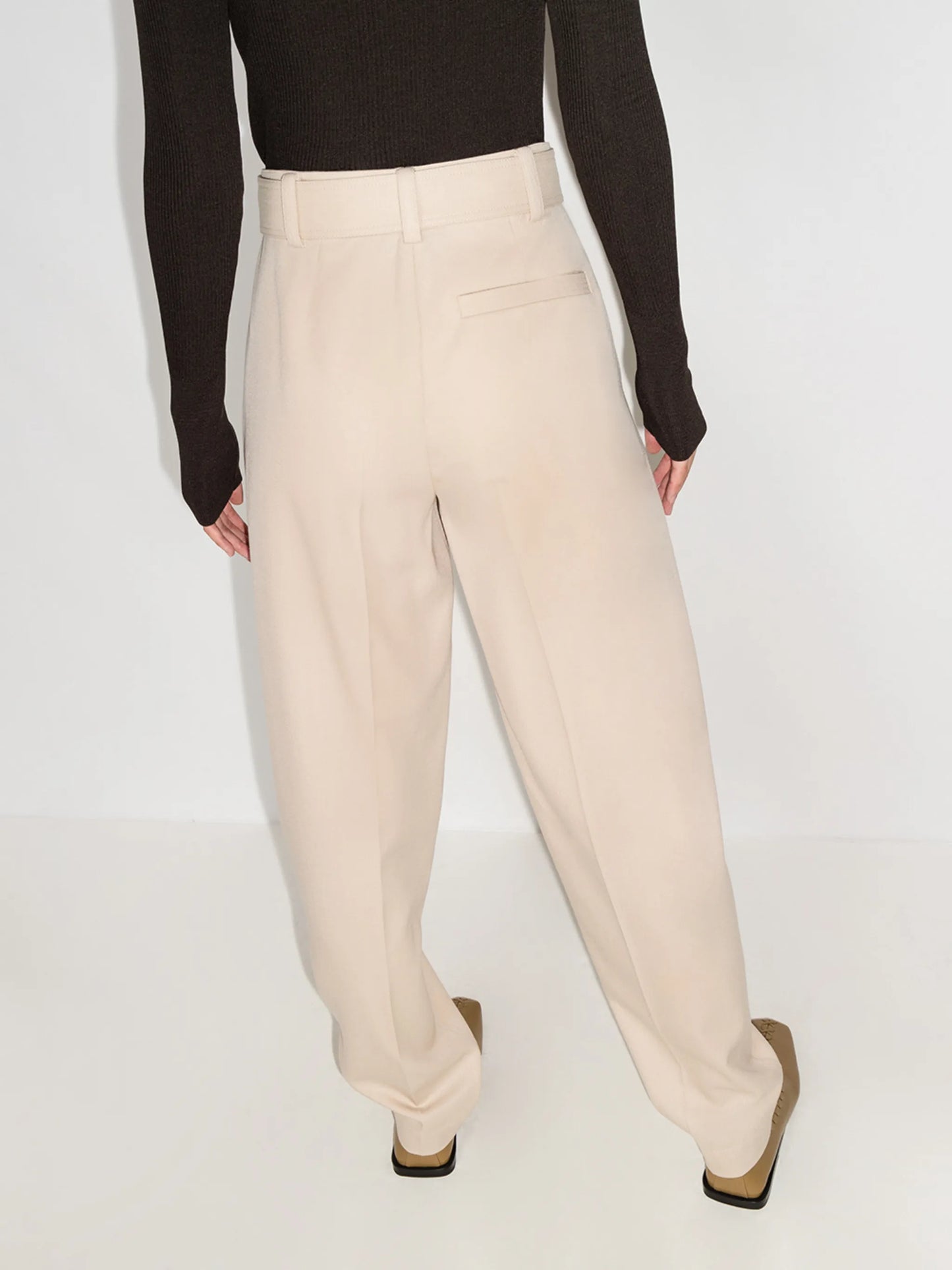 Taavi tapered wool trousers