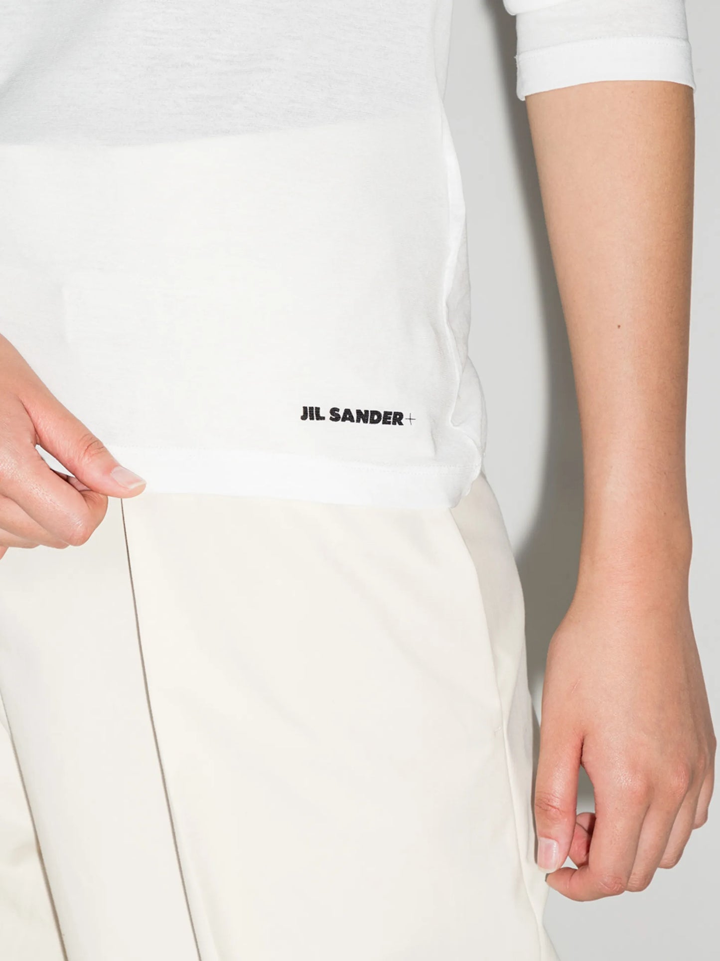logo-print long-sleeve T-shirt