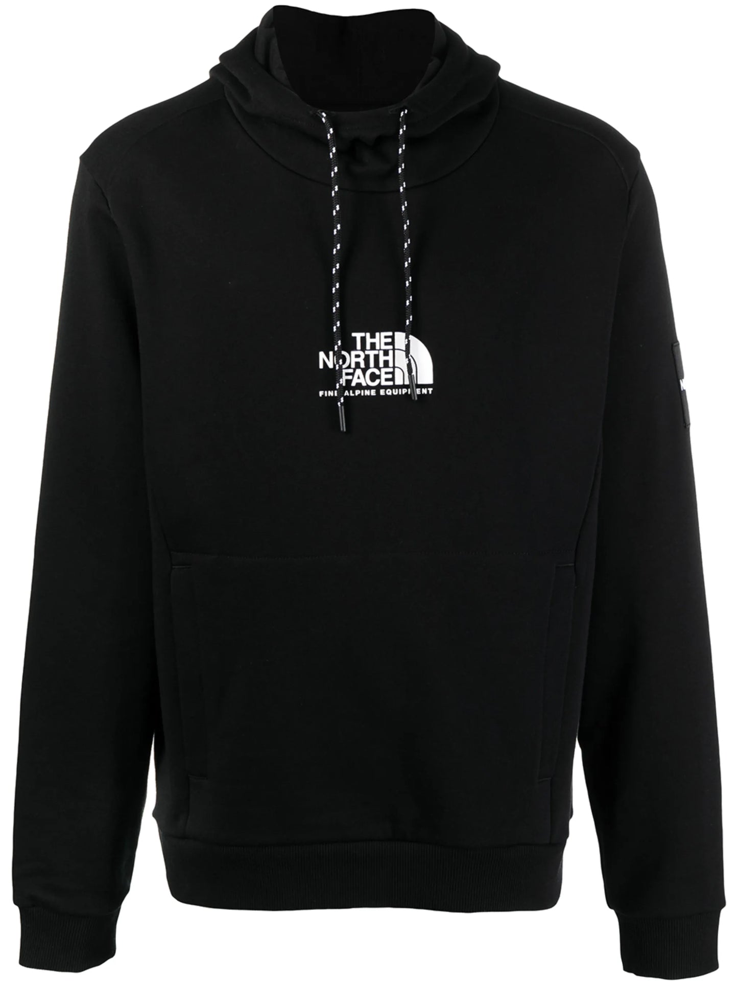 logo-print cotton hoodie