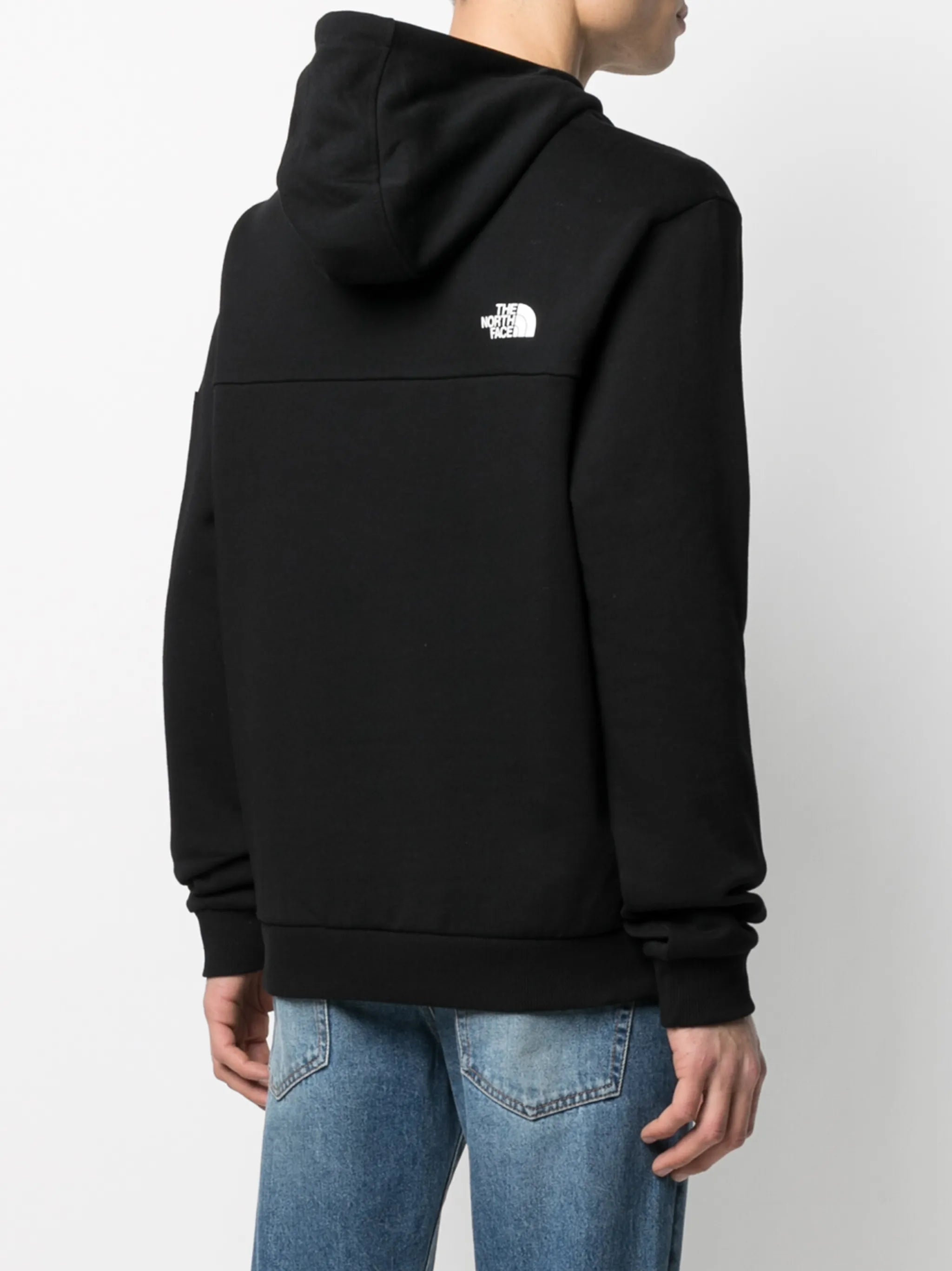 logo-print cotton hoodie