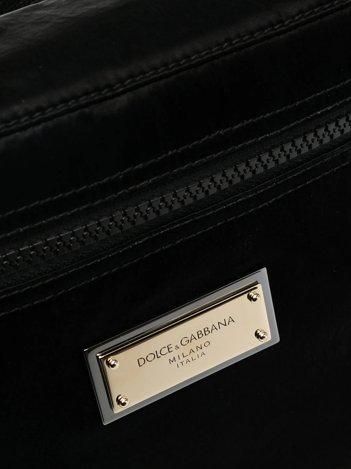 logo-plaque messenger bag