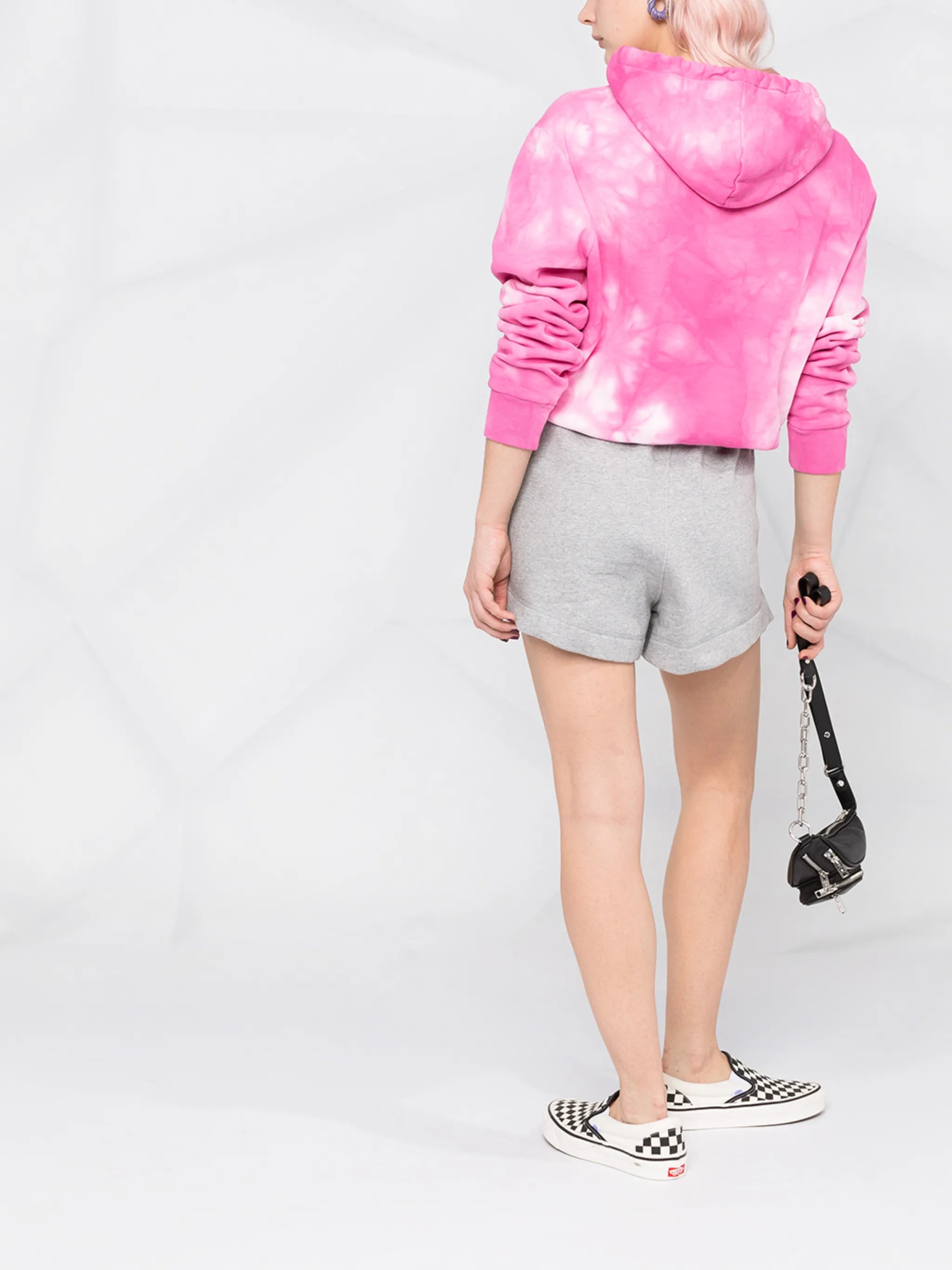 logo-embroidered cotton shorts