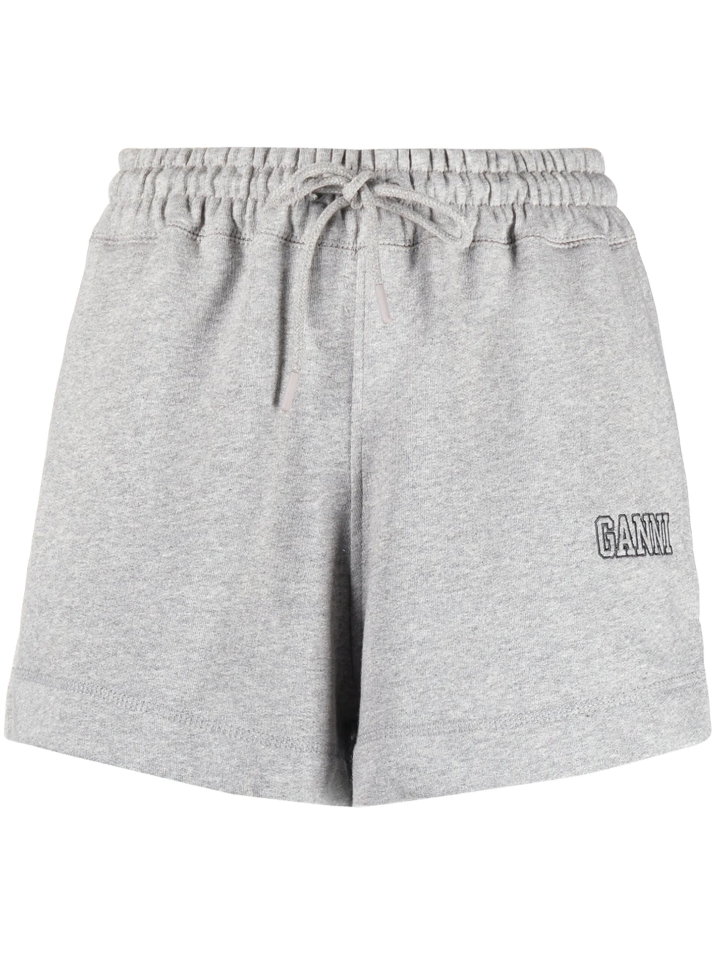 logo-embroidered cotton shorts