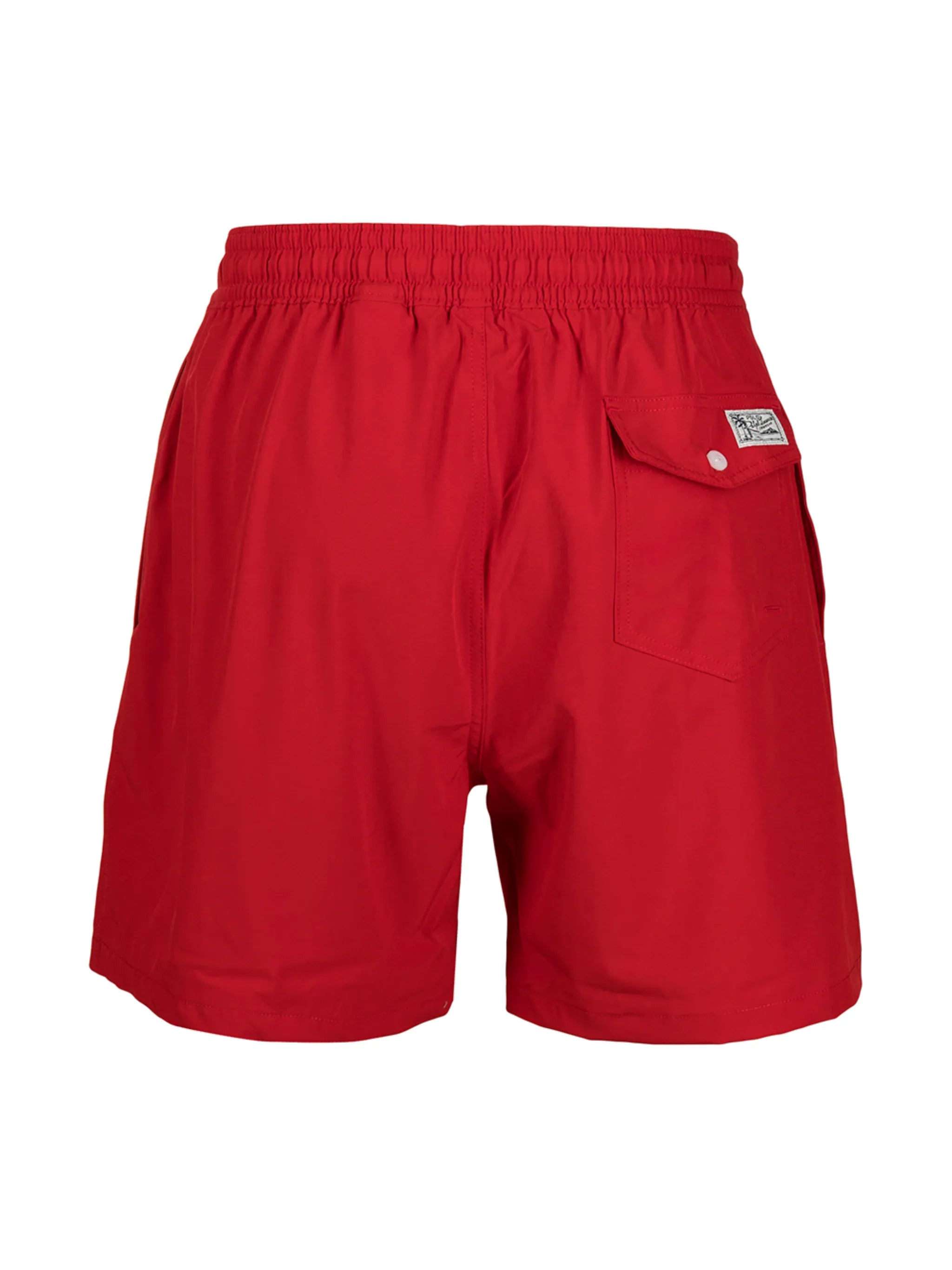 logo-embroidered swim shorts