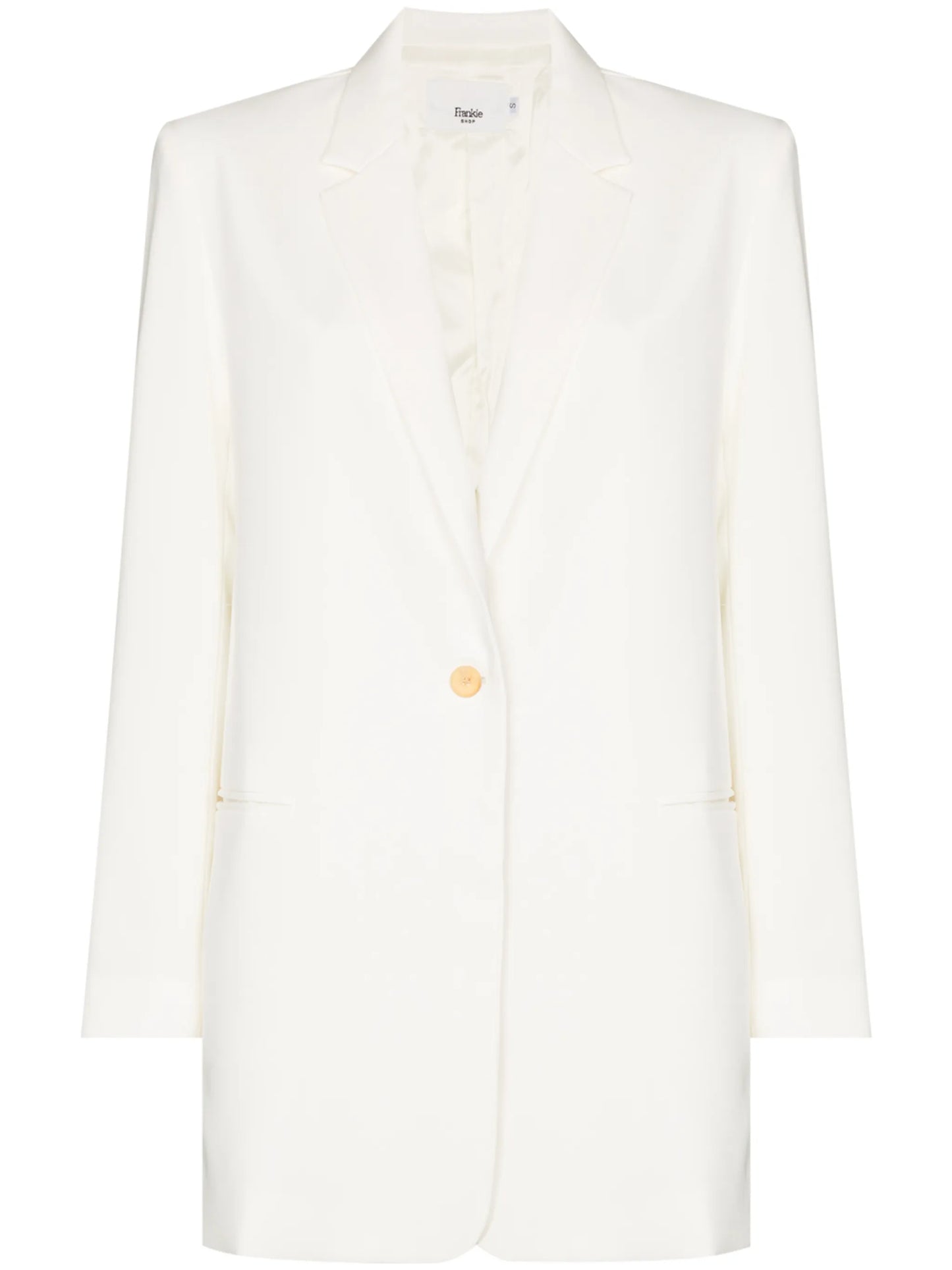 Isla single-button blazer