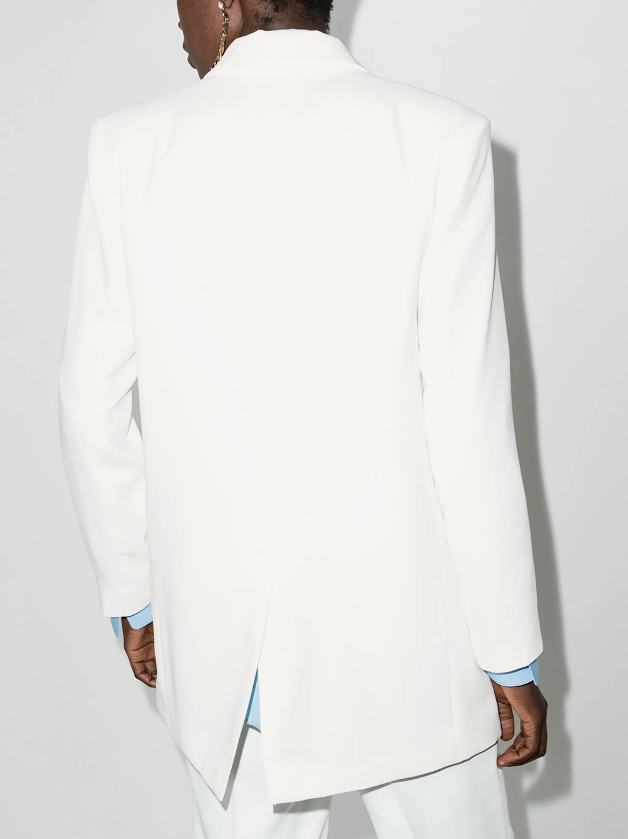 Isla single-button blazer
