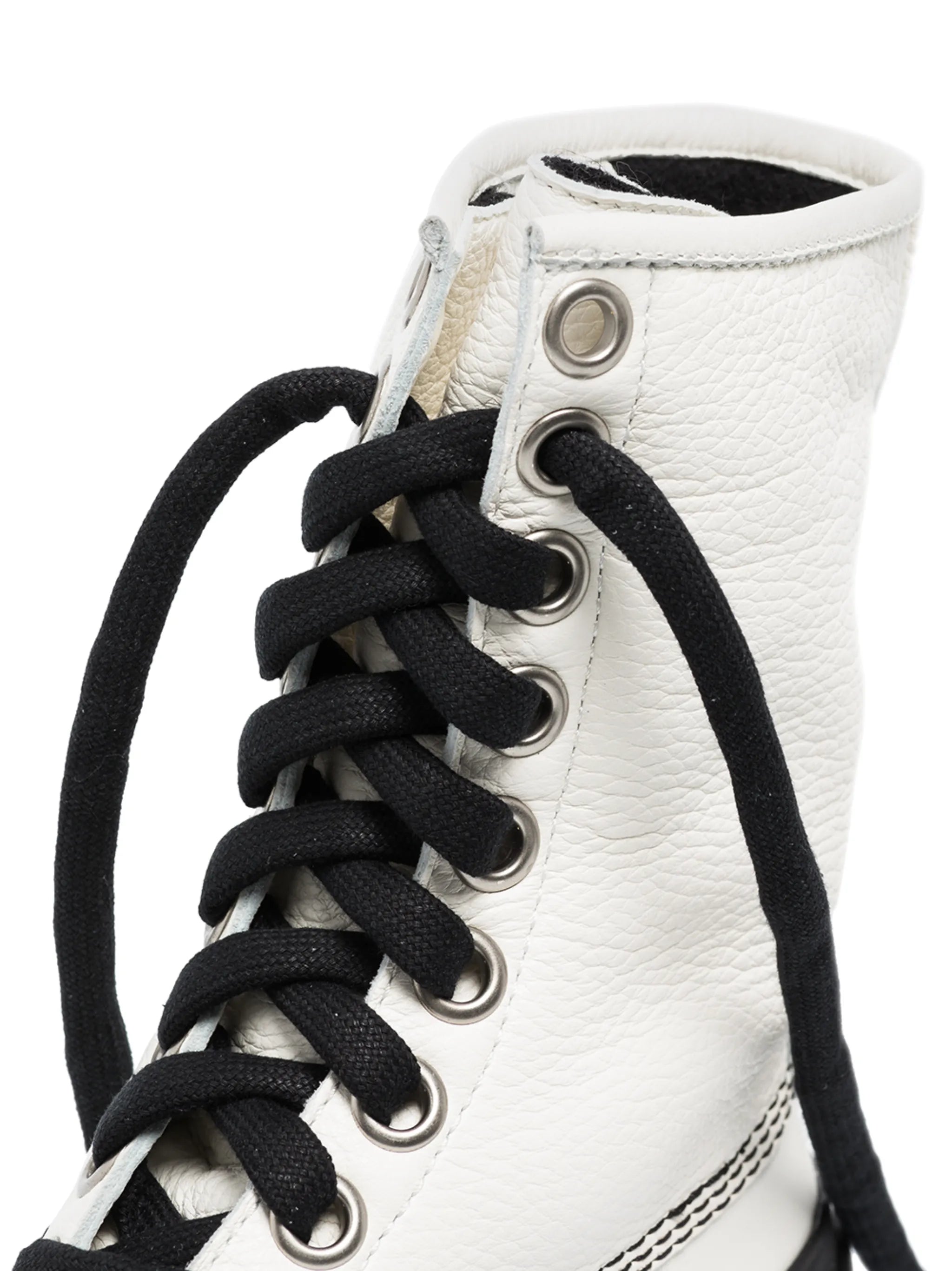lace-up leather boots