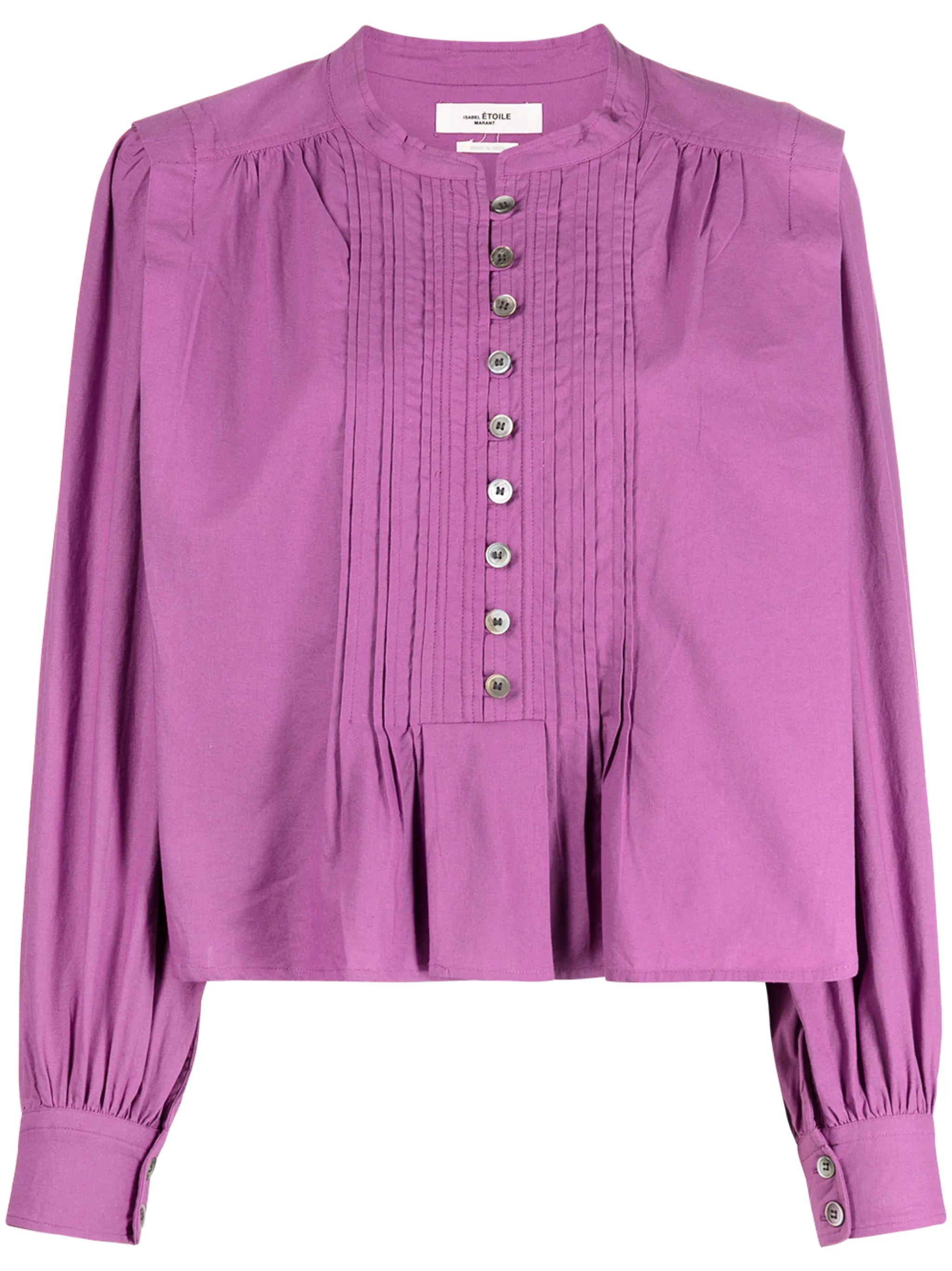 Okina cropped blouse