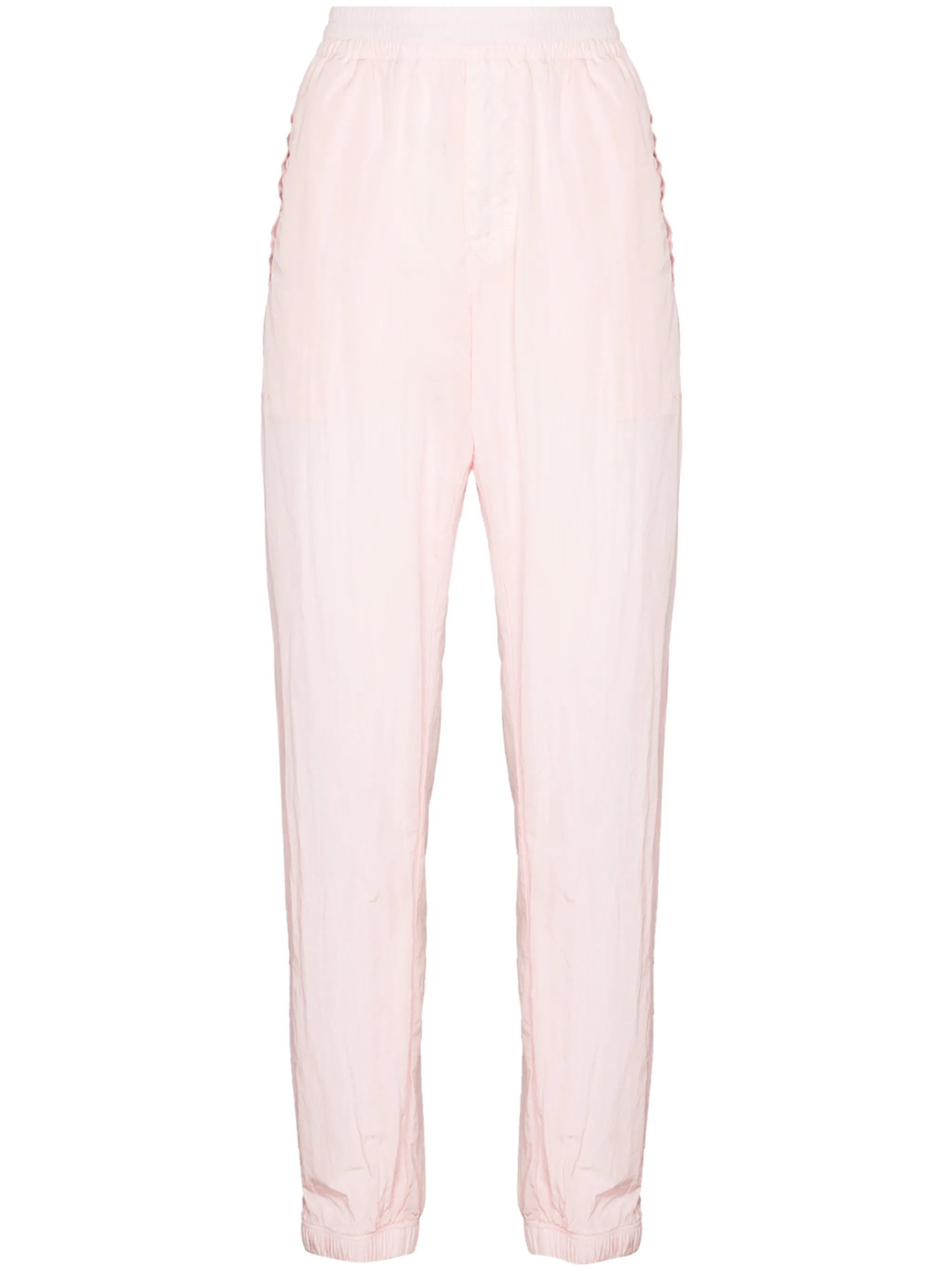 logo-embroidered shell track pants