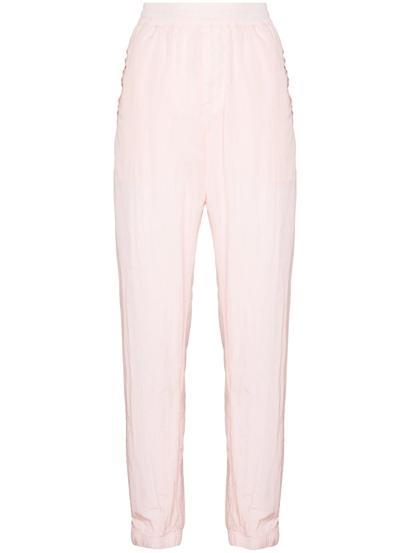 logo-embroidered shell track pants