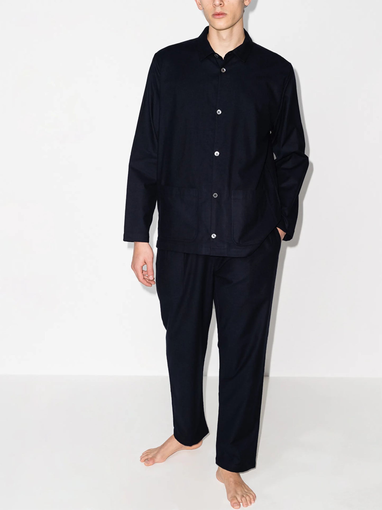 brushed finish pyjama set