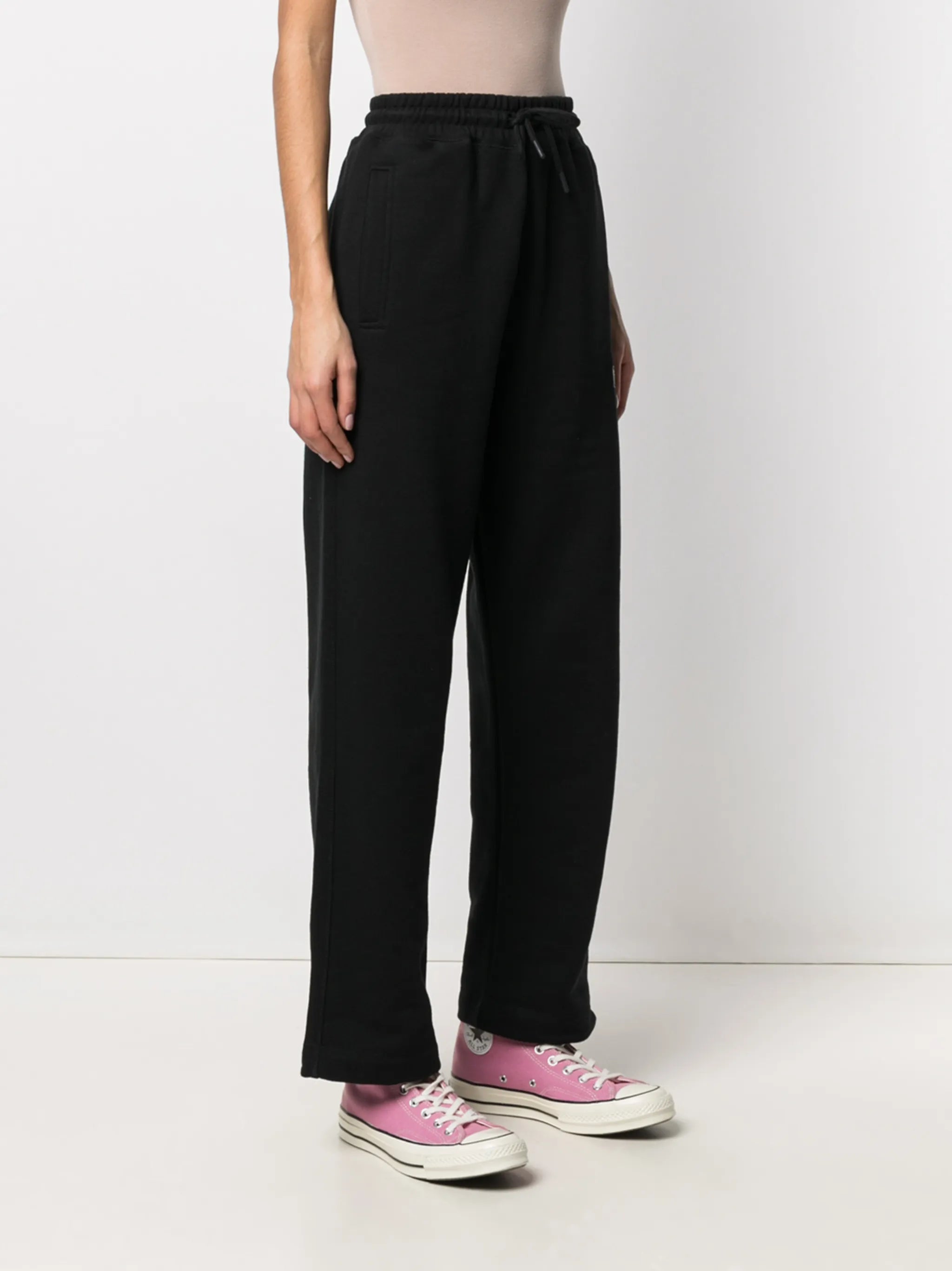 logo-embroidered track pants