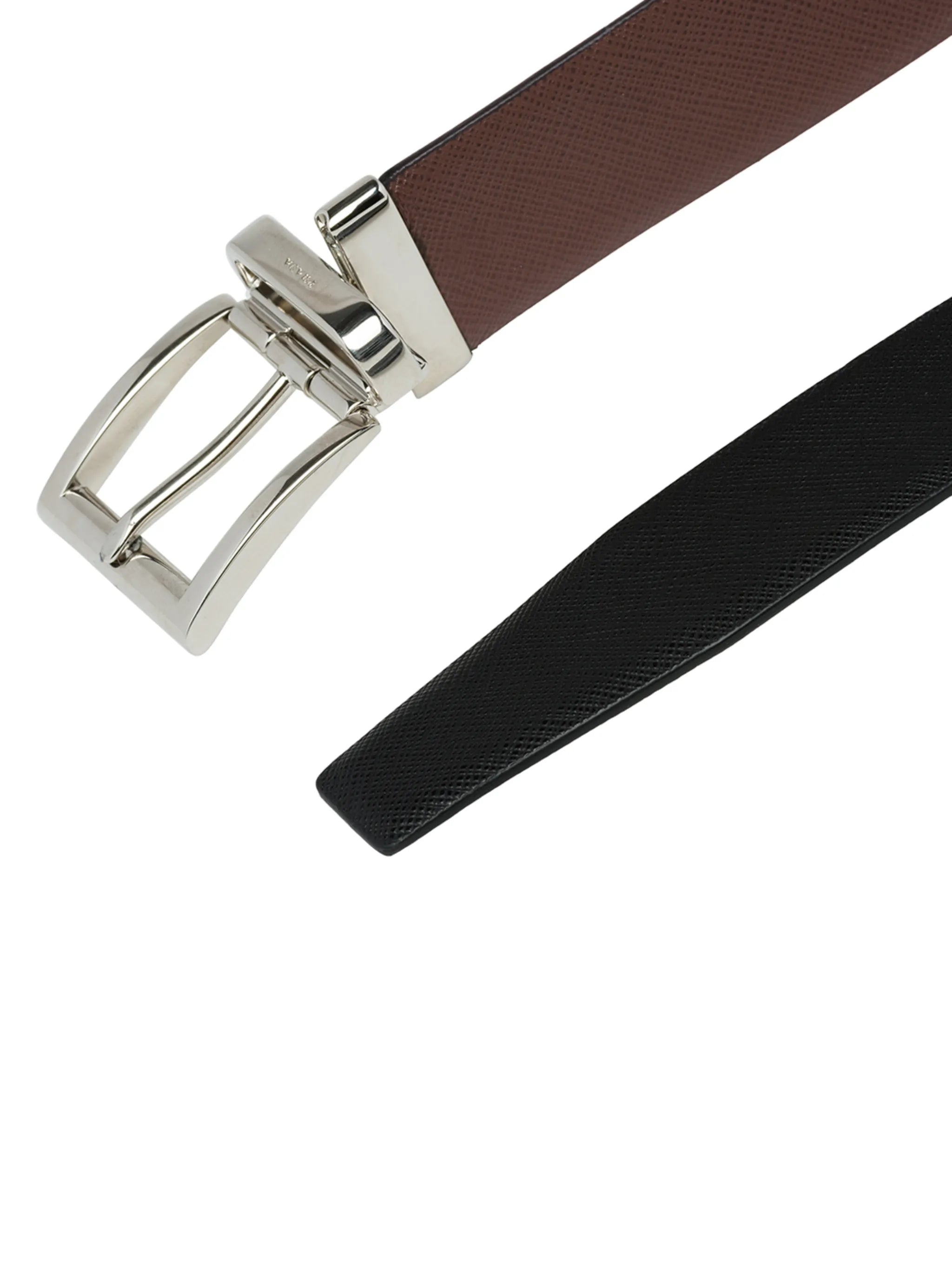 reversible leather belt