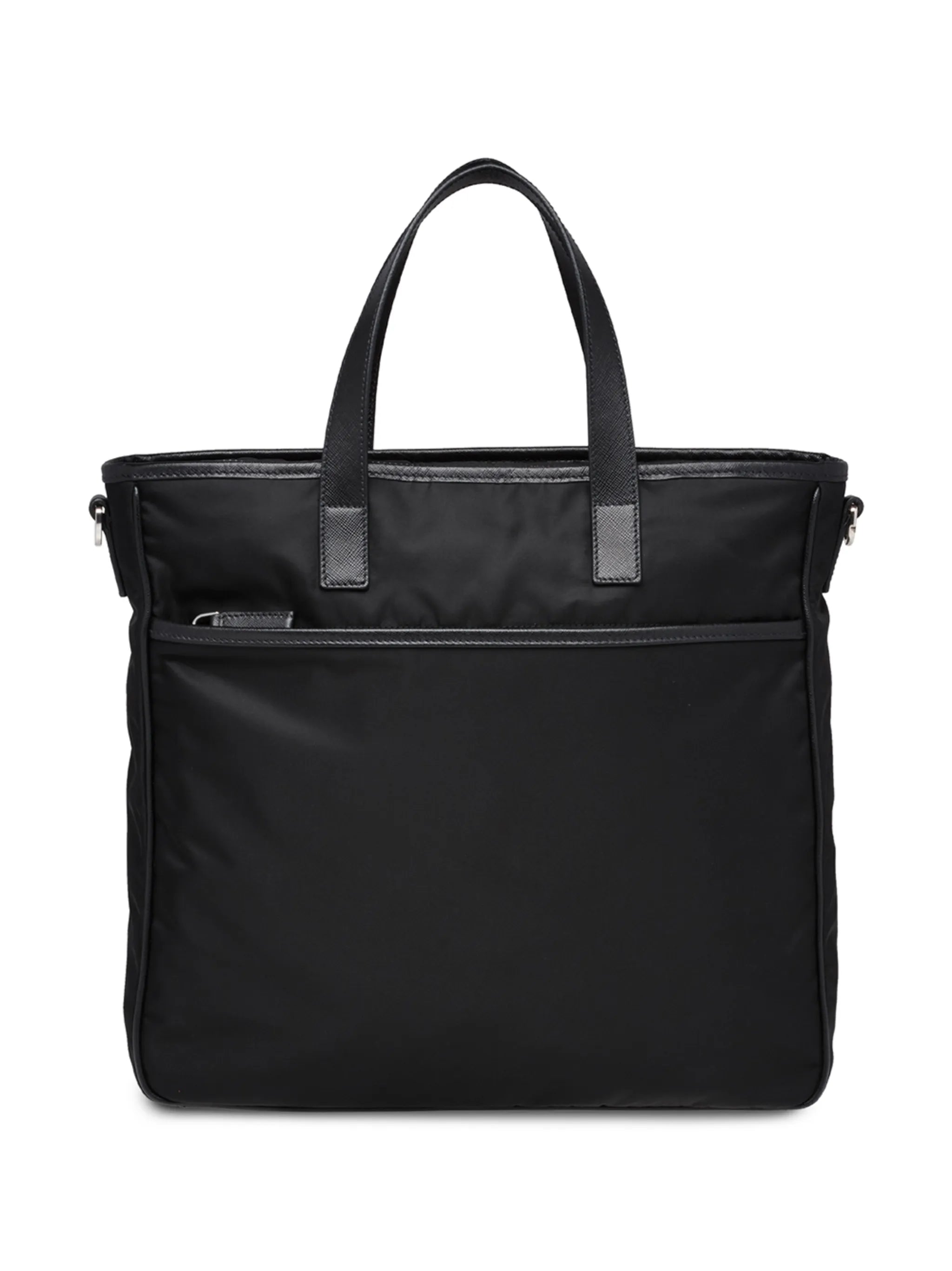 multi-pocket logo tote bag
