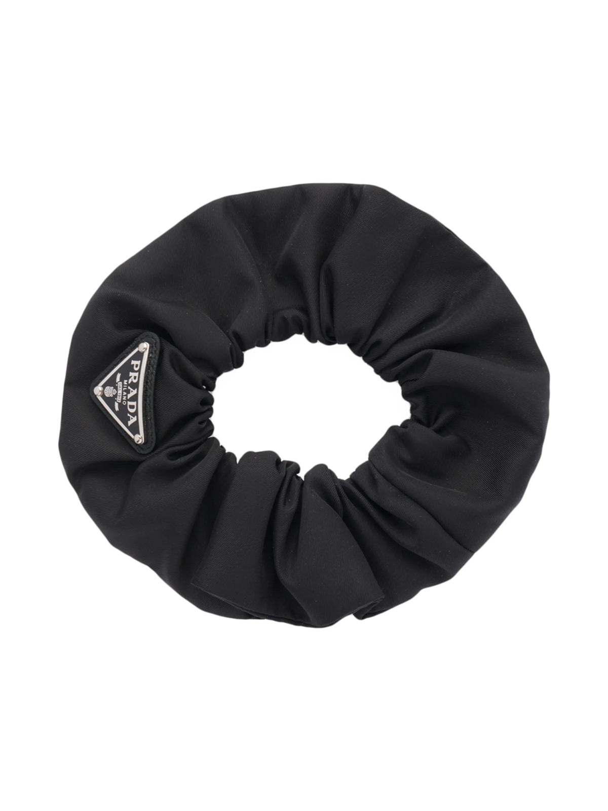 triangle-logo scrunchie