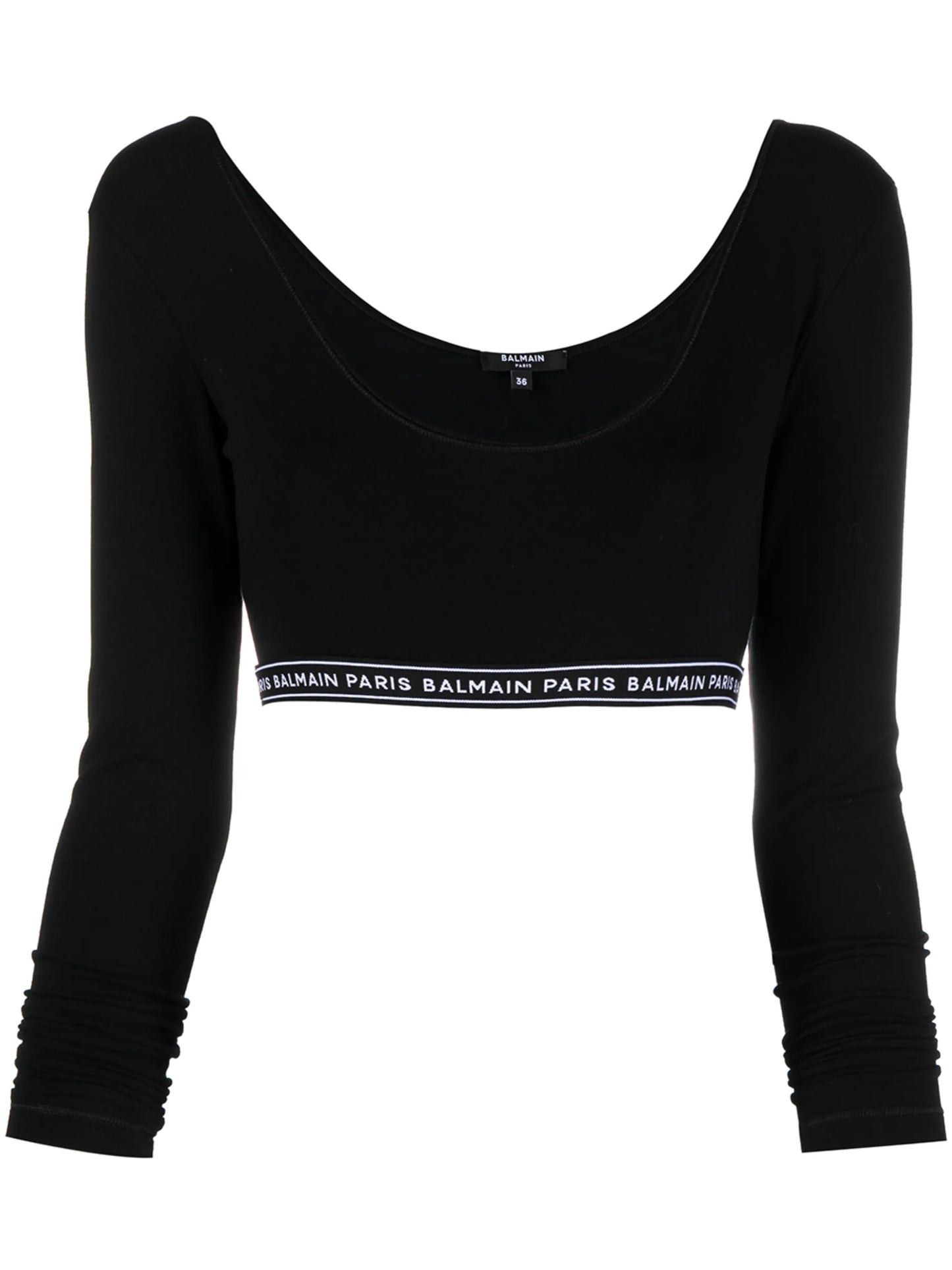 logo trim cropped top