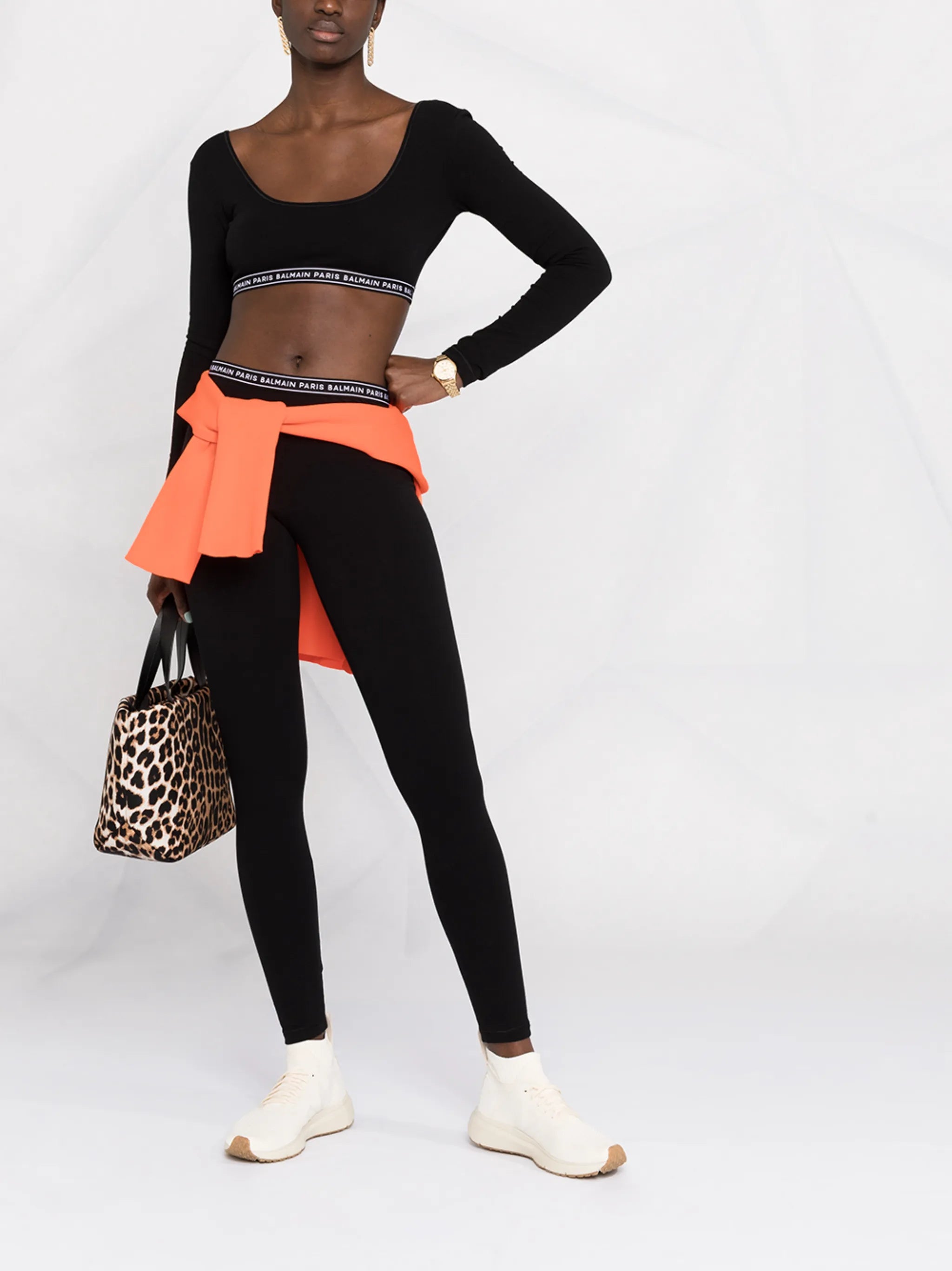logo trim cropped top