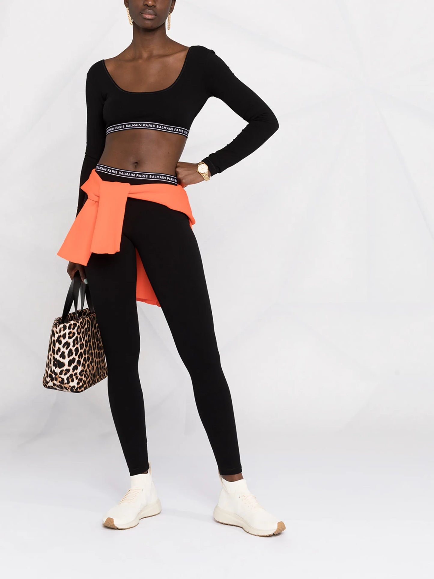 logo trim cropped top