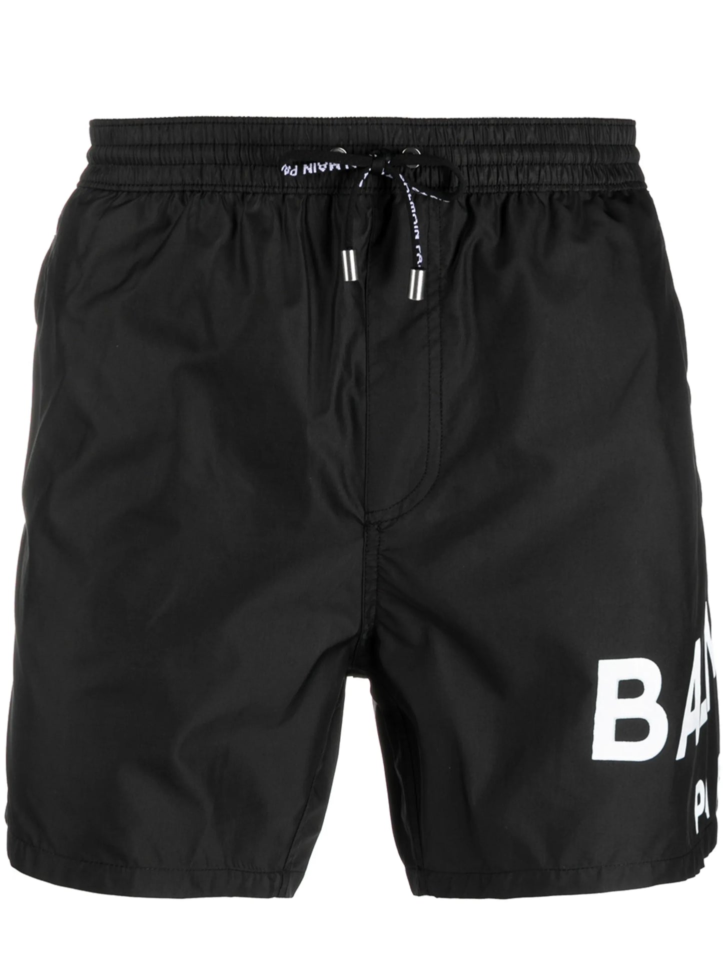 logo-print drawstring swim shorts