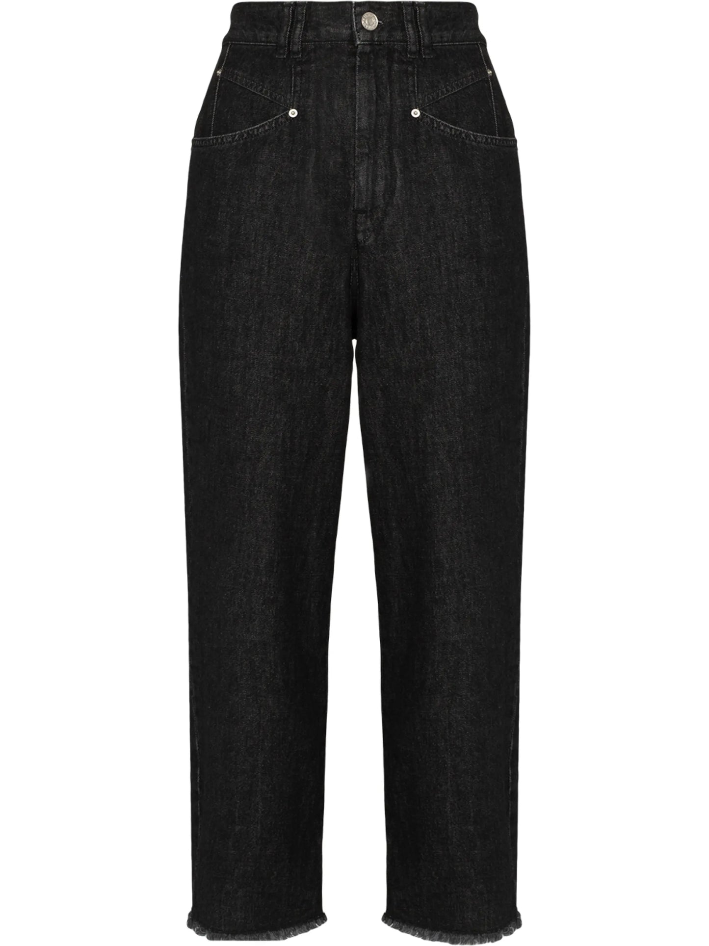 Dilalu wide-leg cropped jeans