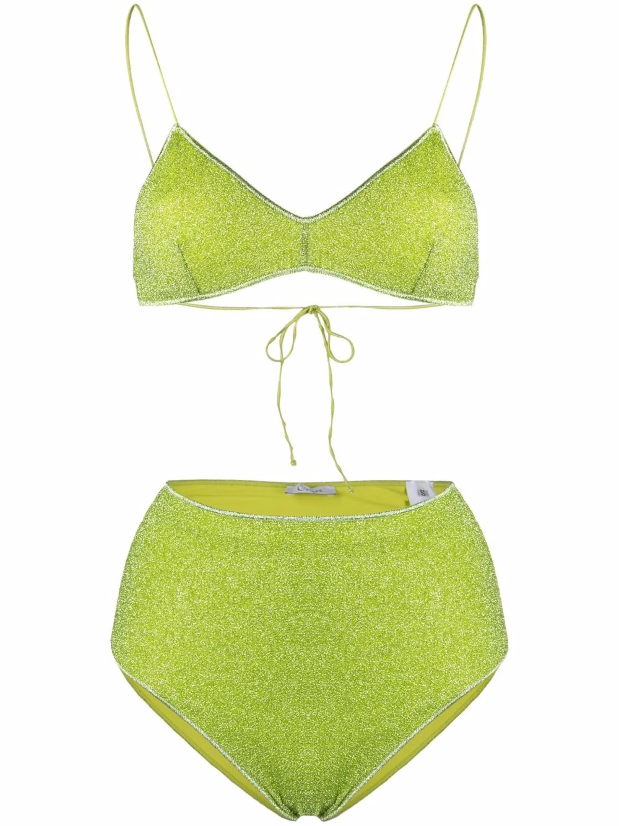Lumiere high waisted bikini set