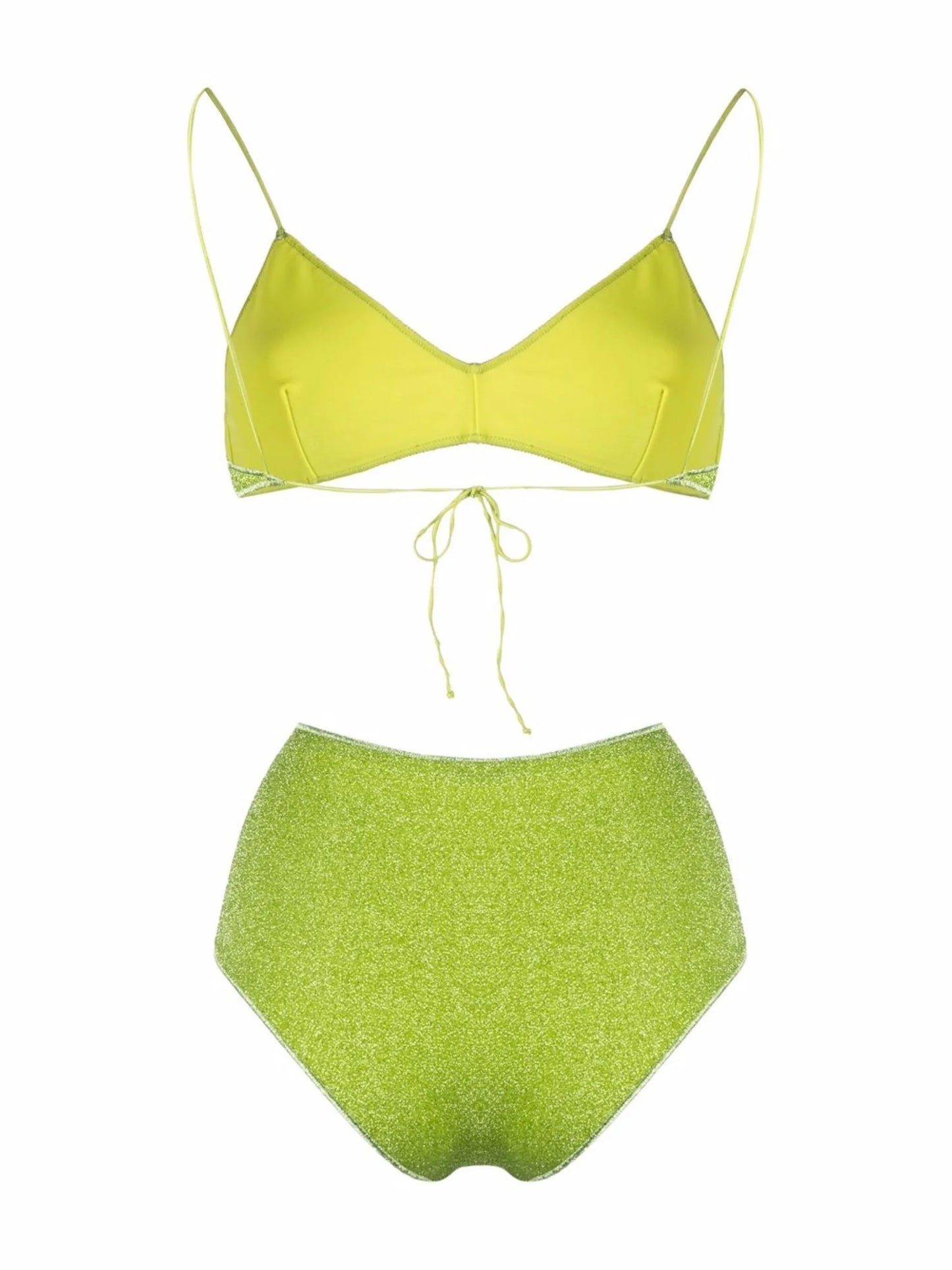 Lumiere high waisted bikini set