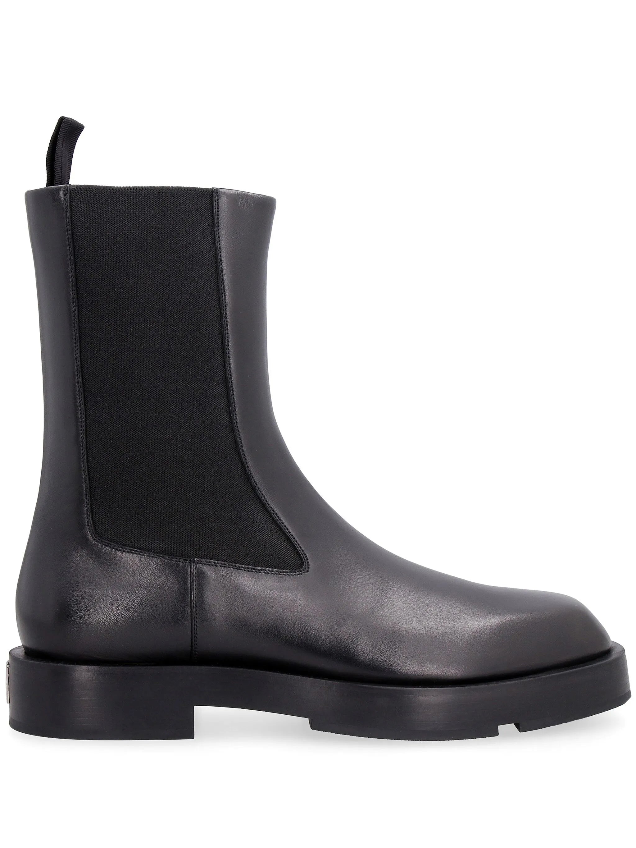 logo-plaque chelsea boots