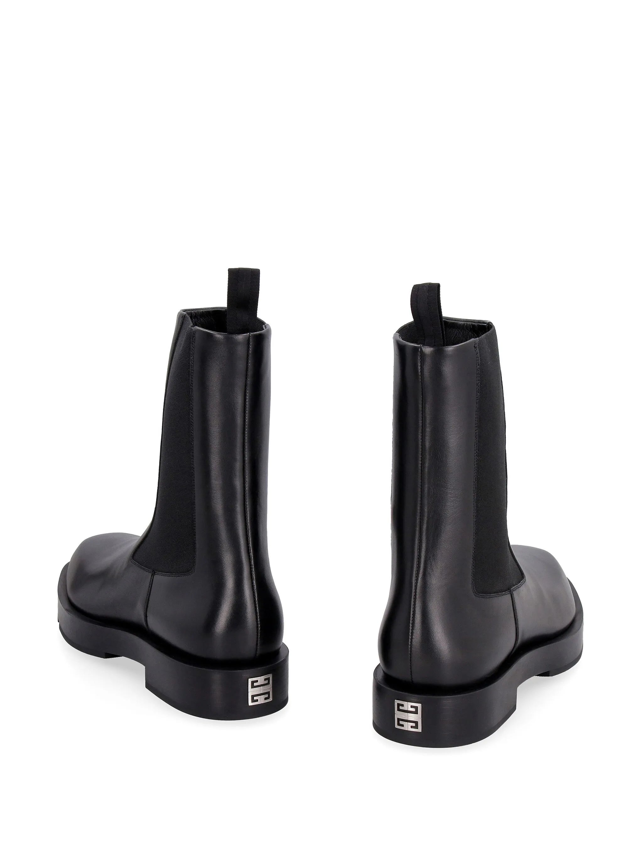 logo-plaque chelsea boots