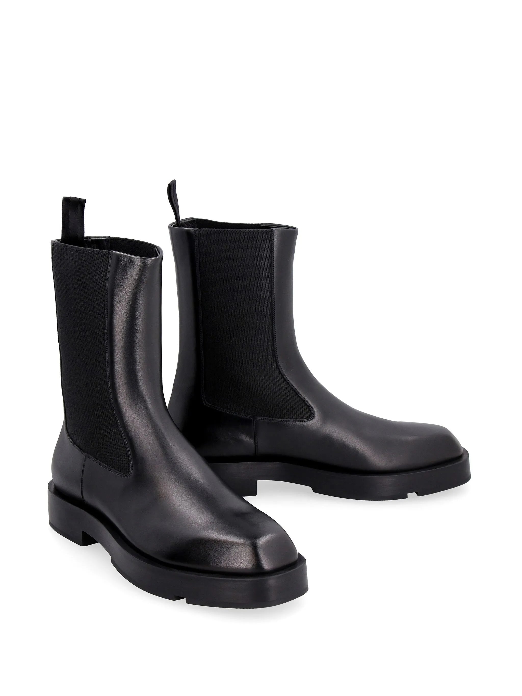 logo-plaque chelsea boots