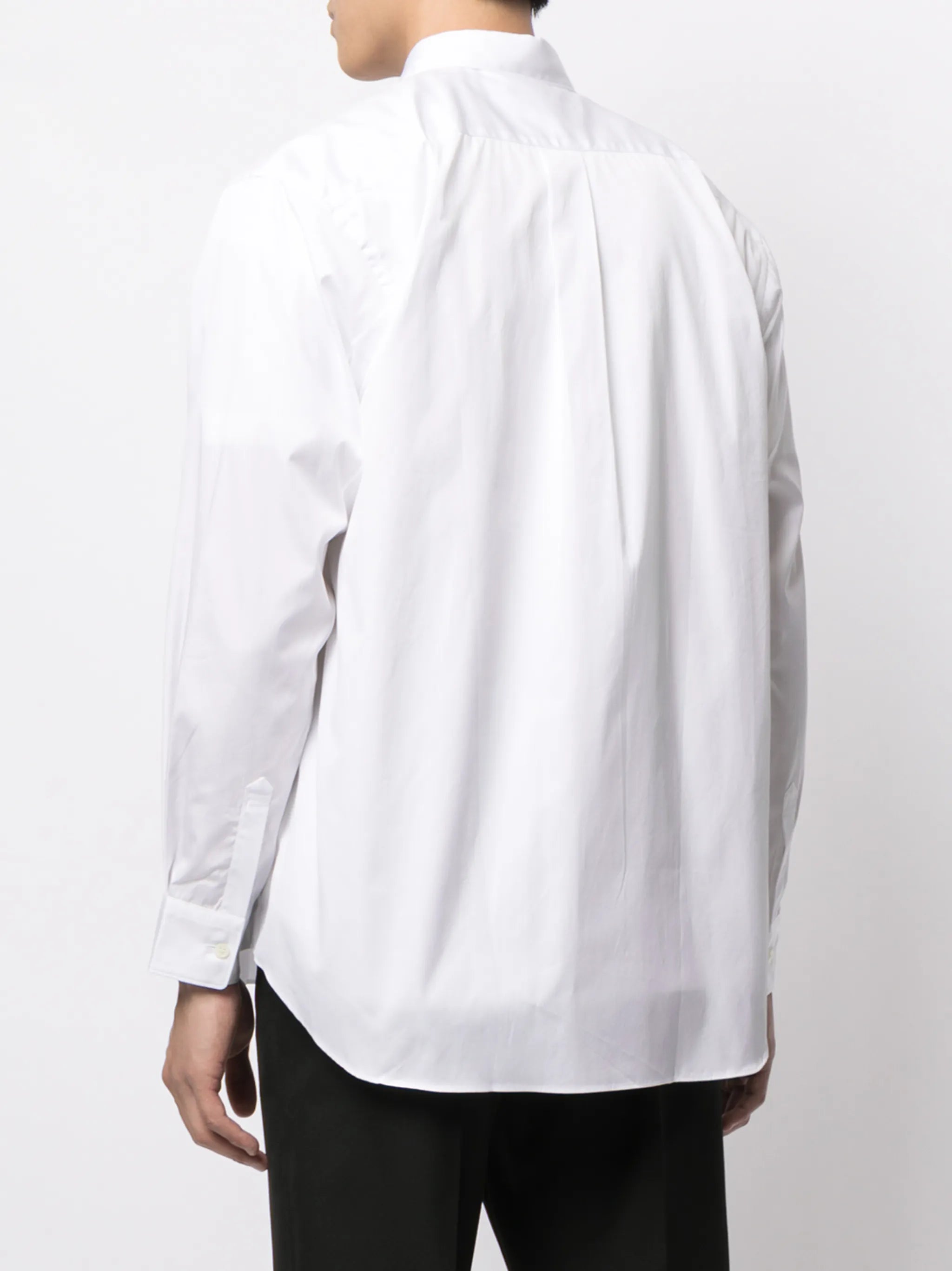 long-sleeve cotton shirt