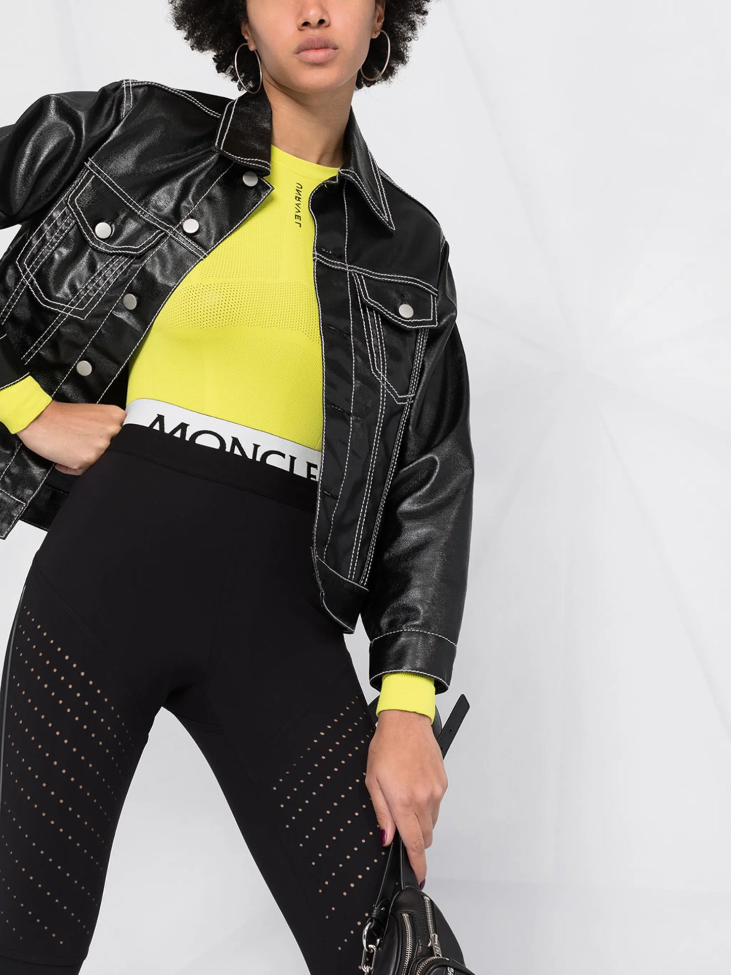 logo waistband leggings