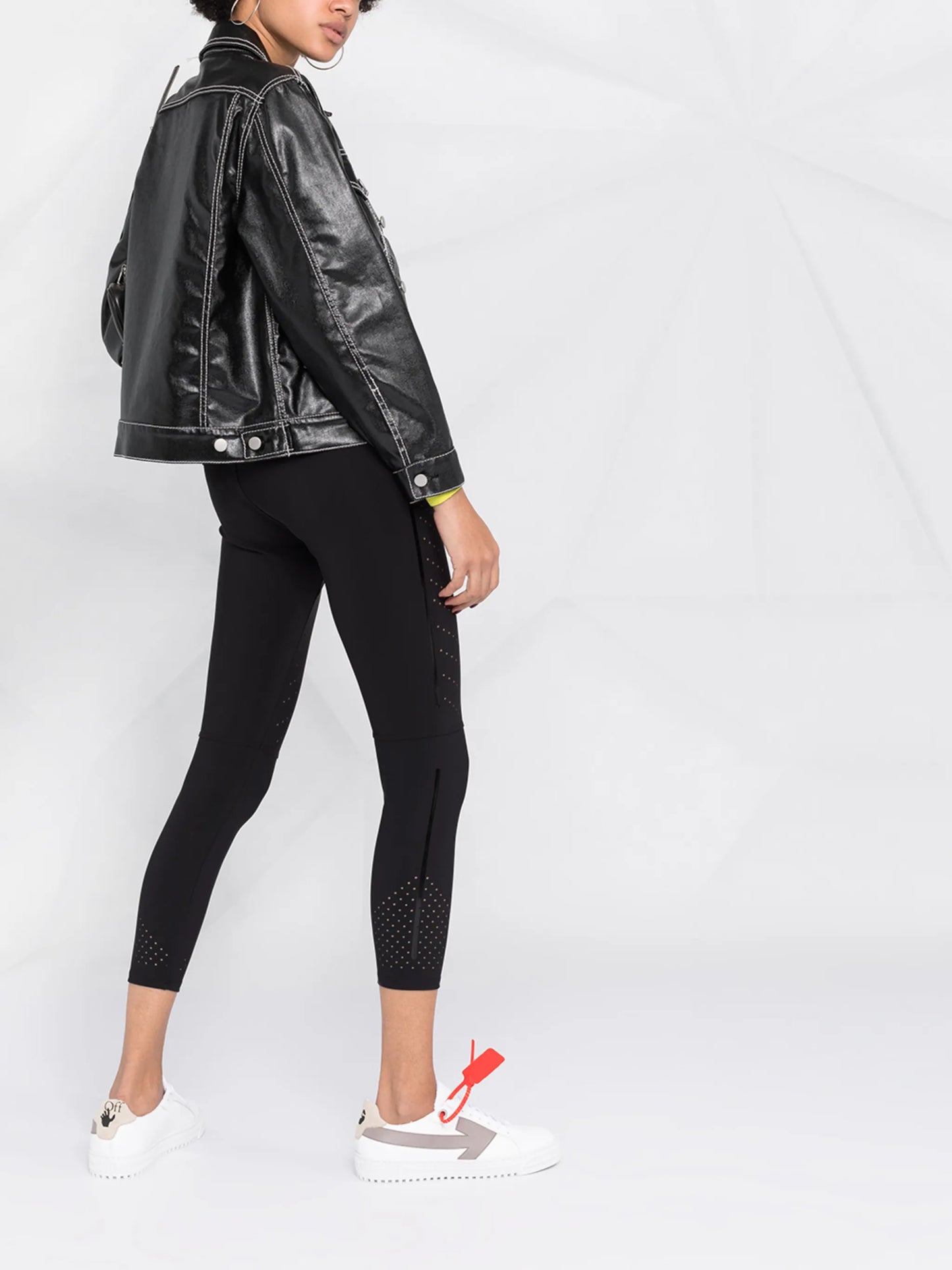 logo waistband leggings