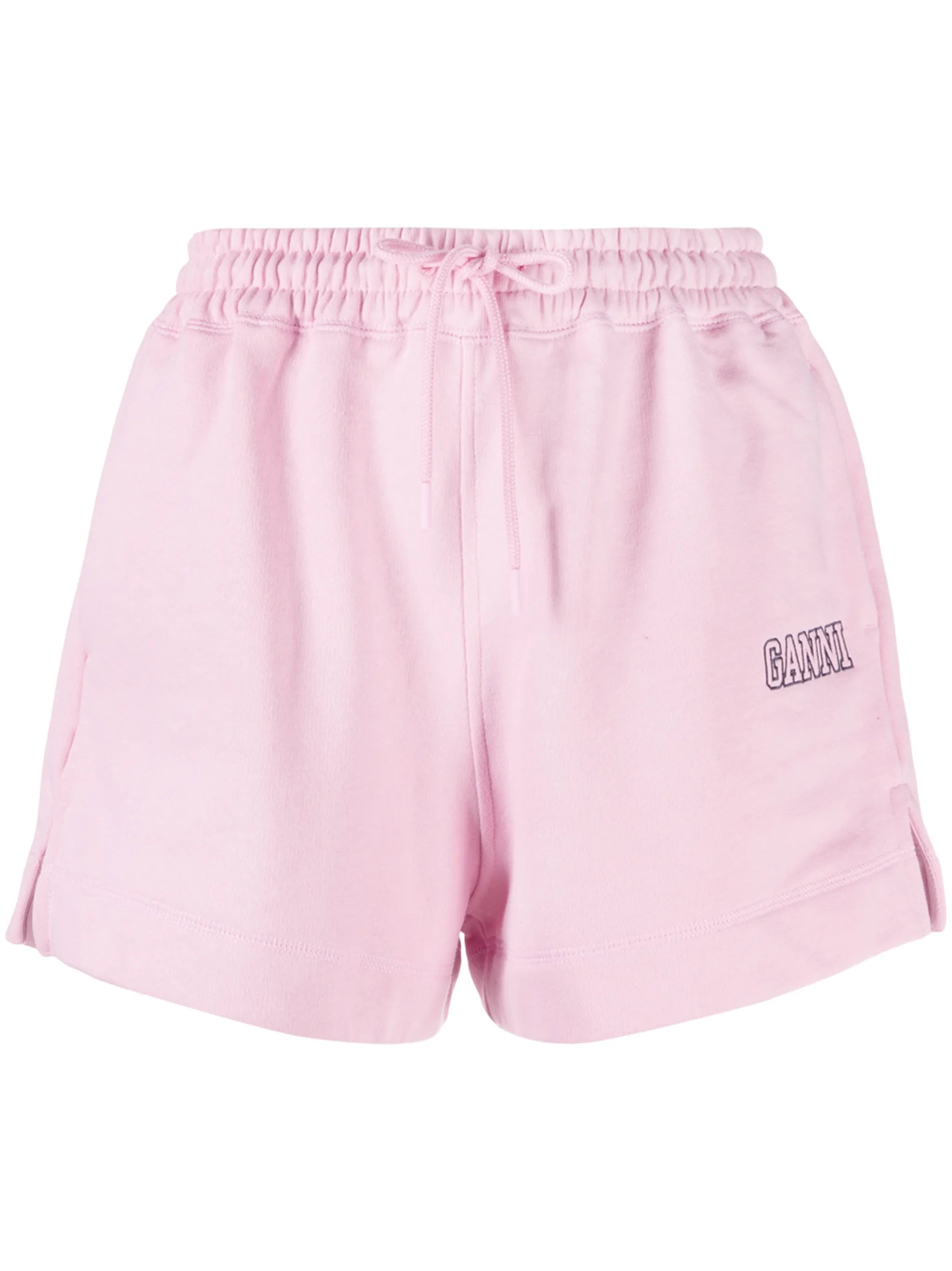 logo-embroidered drawstring shorts