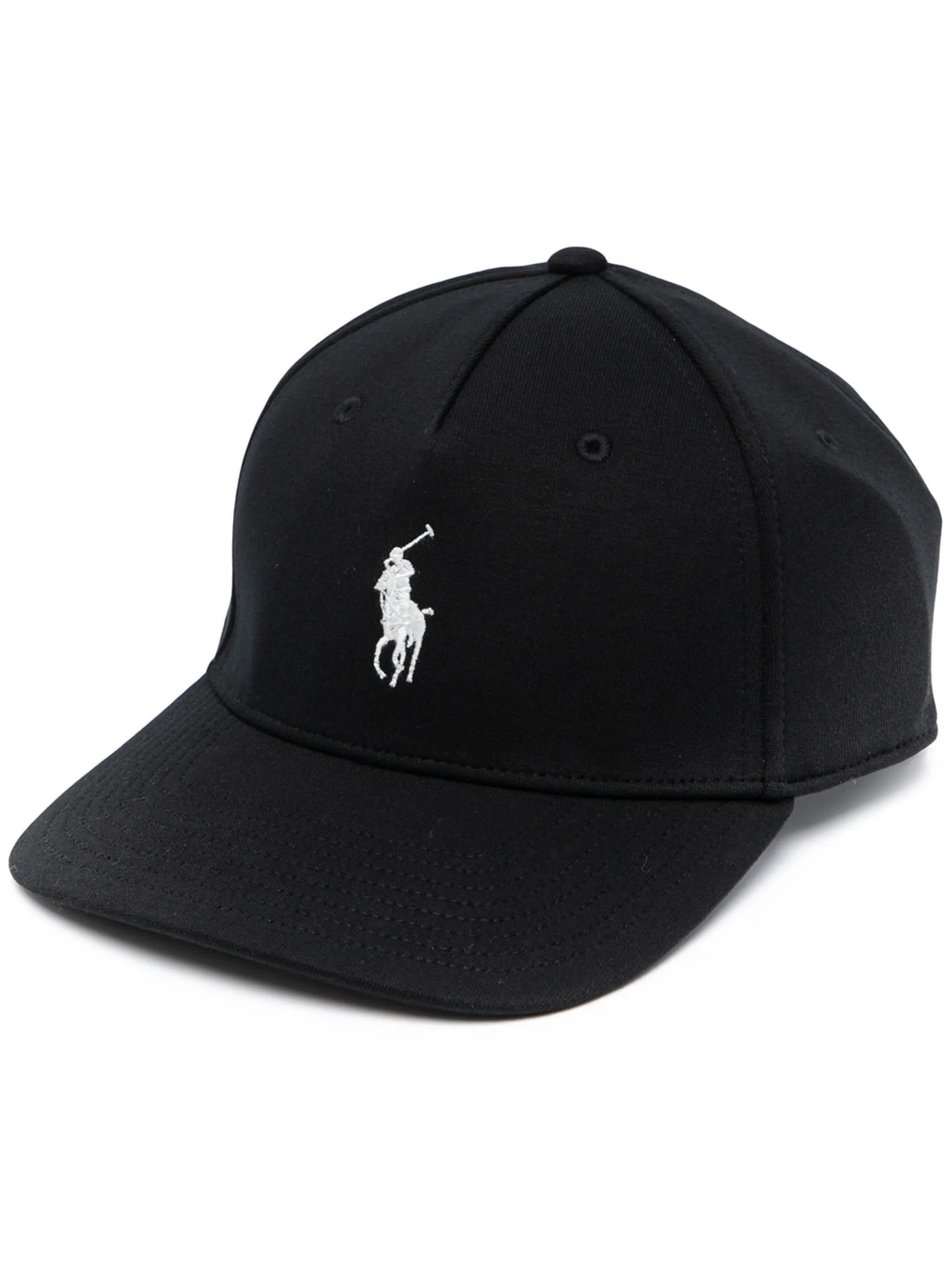 logo-embroidered baseball cap