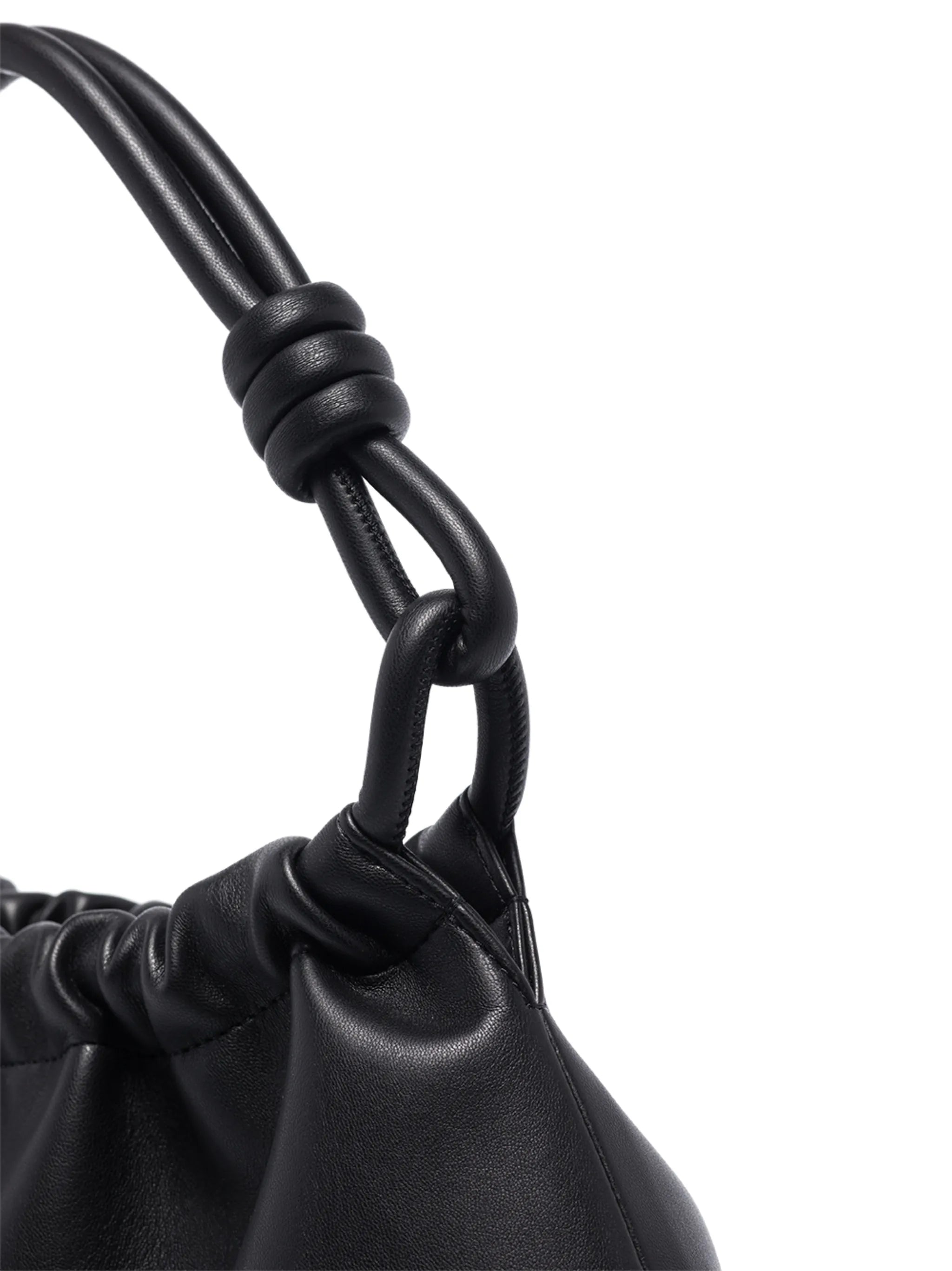 Valerie ruched shoulder bag