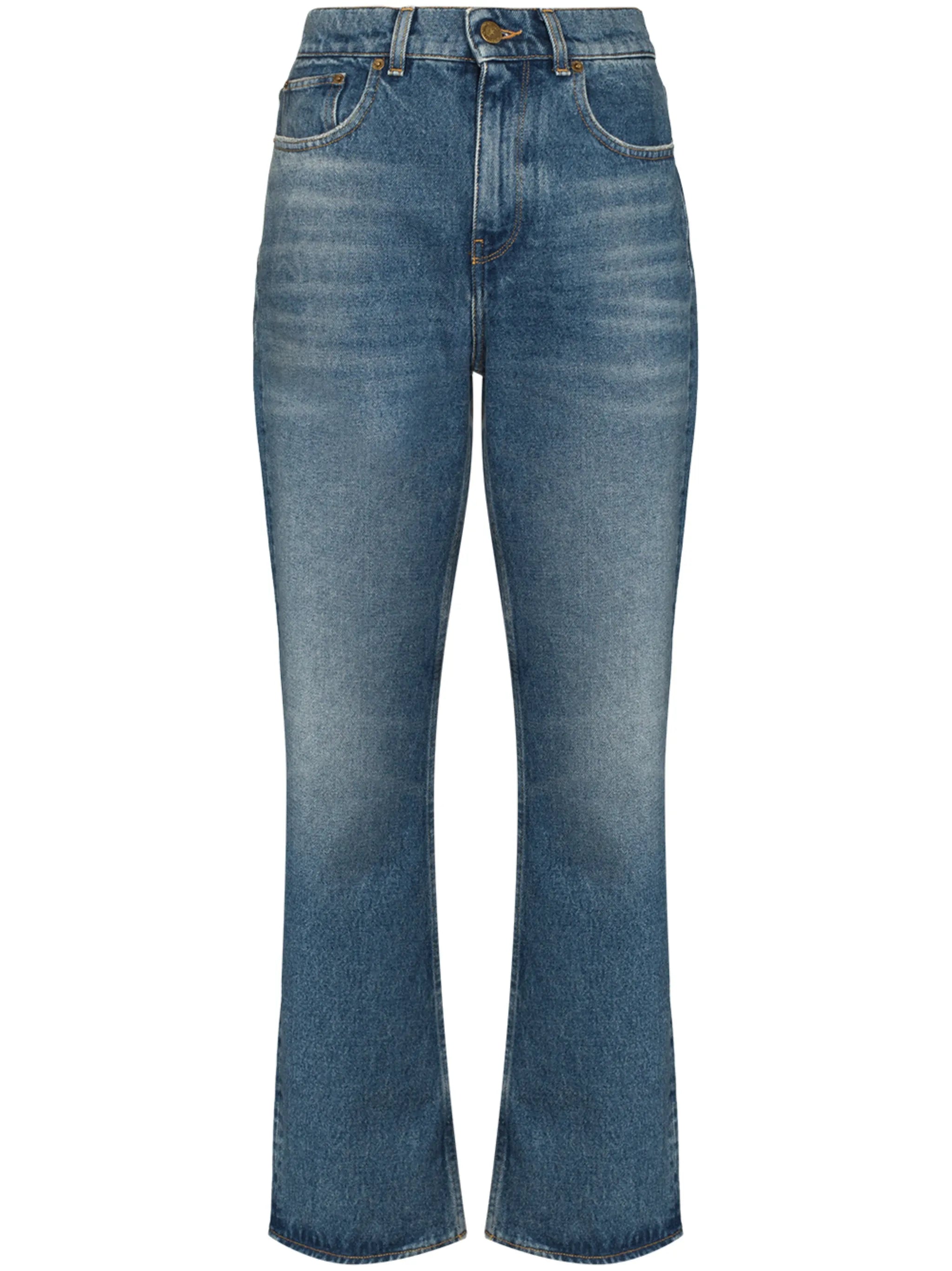 Deryn high-waisted flared jeans