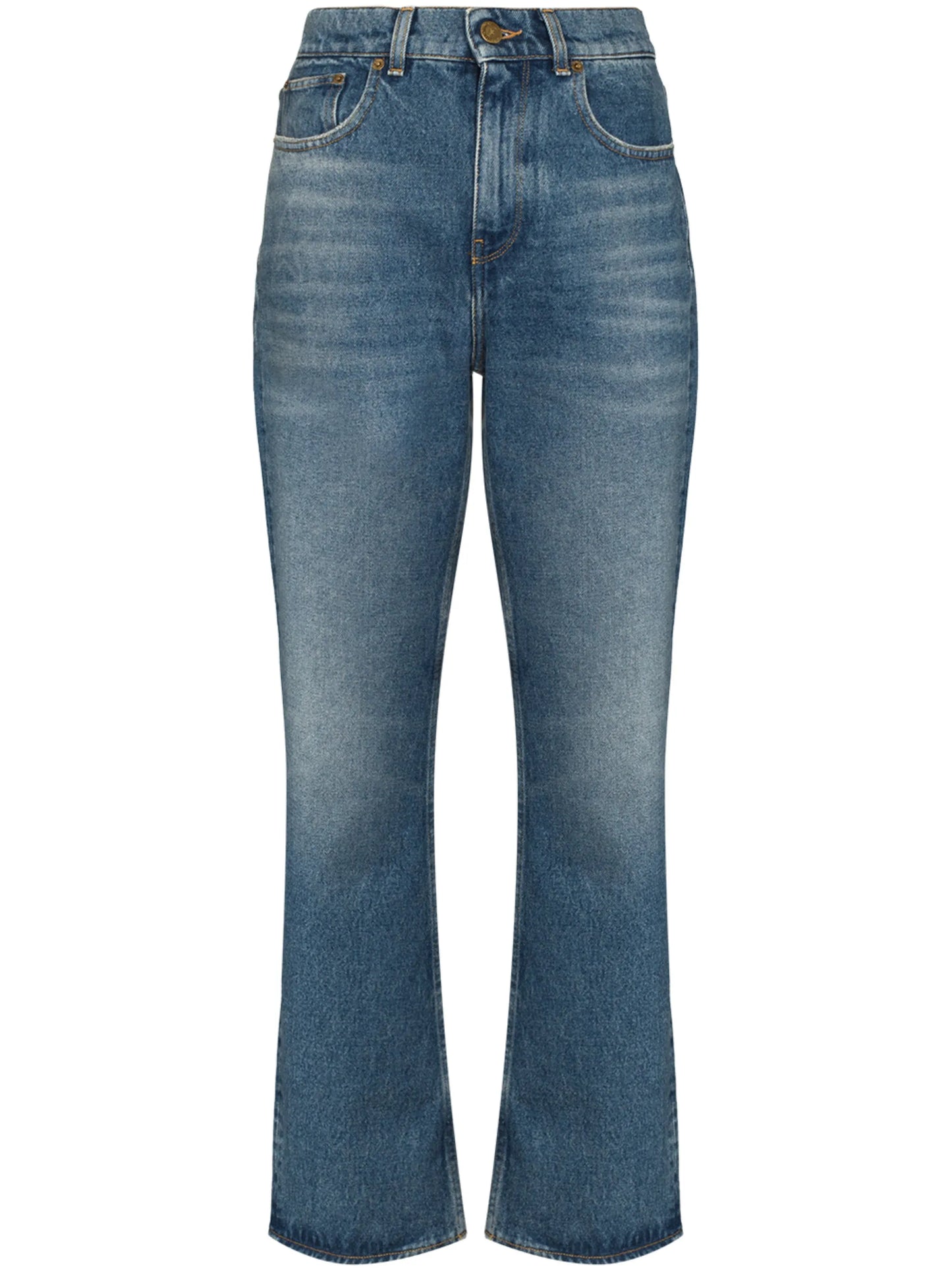 Deryn high-waisted flared jeans