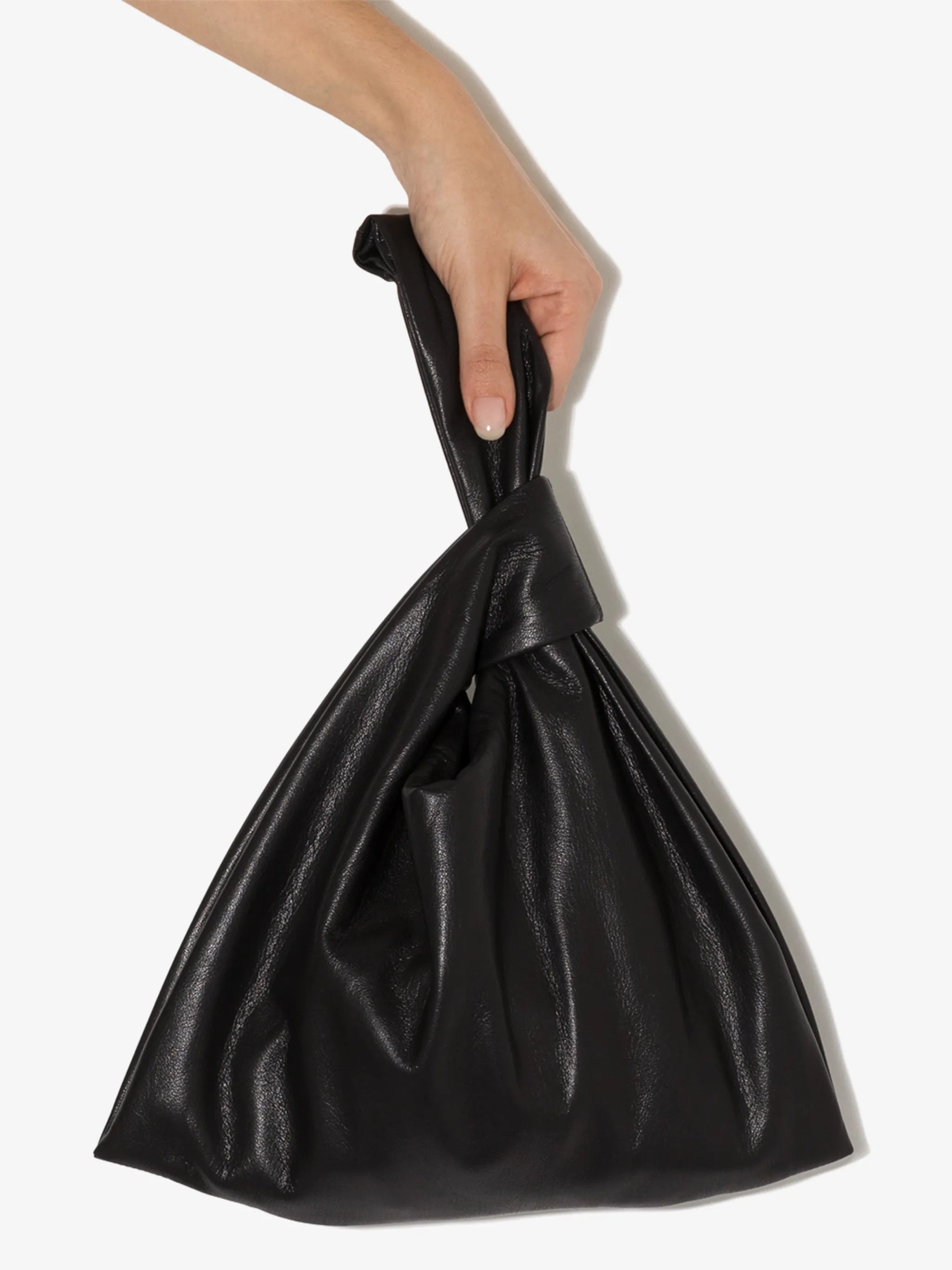Jen vegan leather clutch