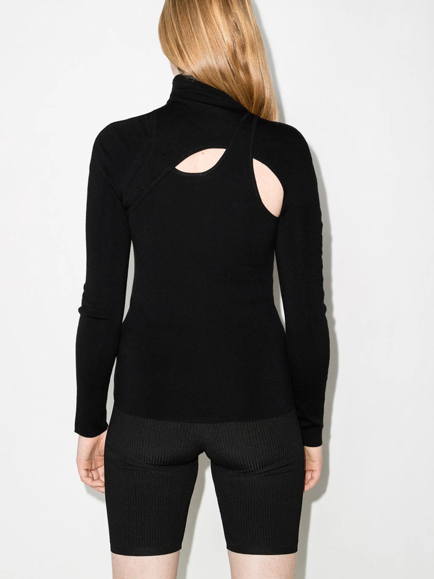 hybrid cut-out jumper