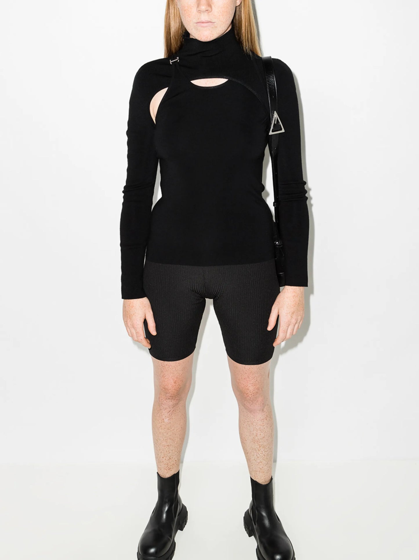 hybrid cut-out jumper